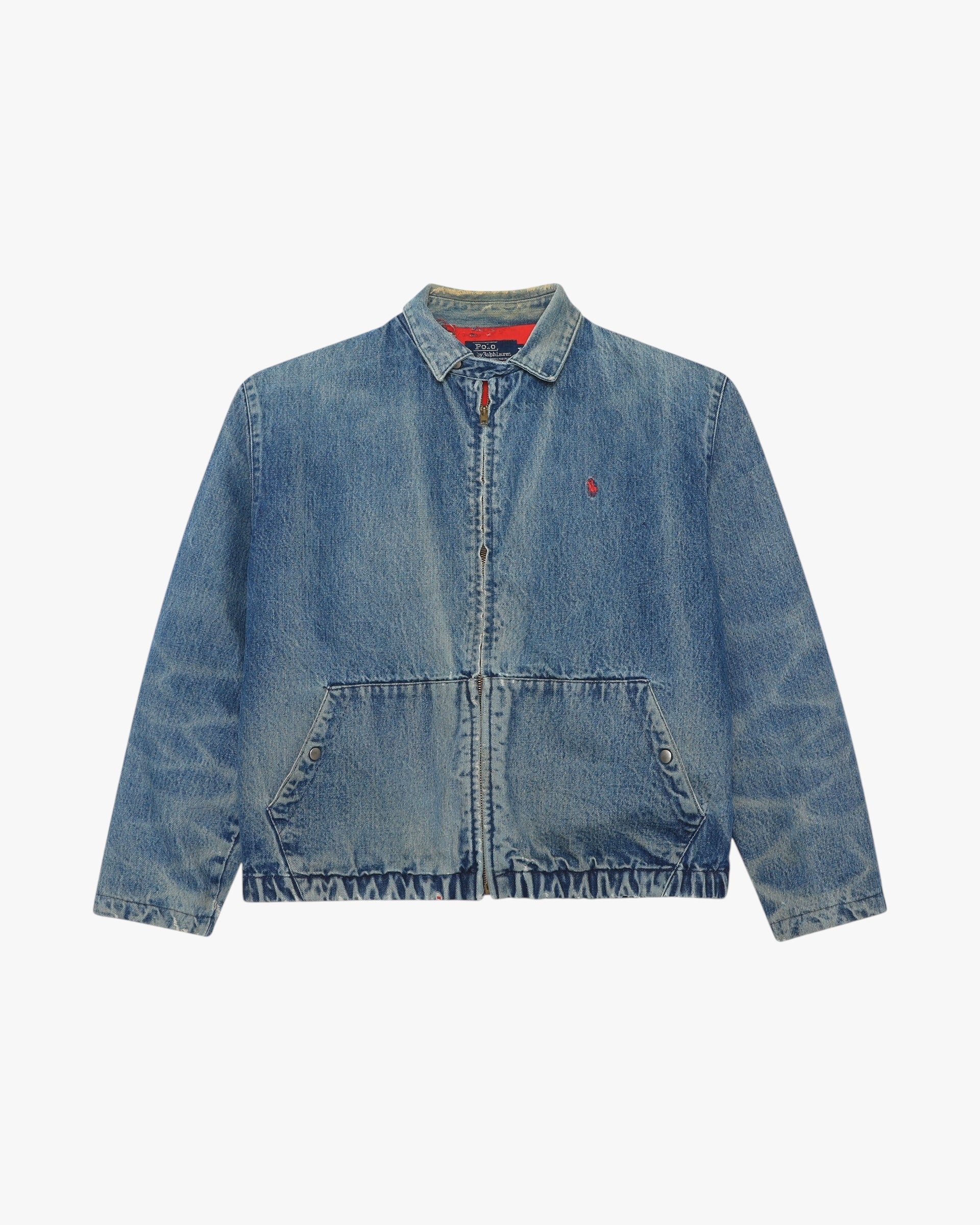 80s Denim Polo Ralph Lauren (M)