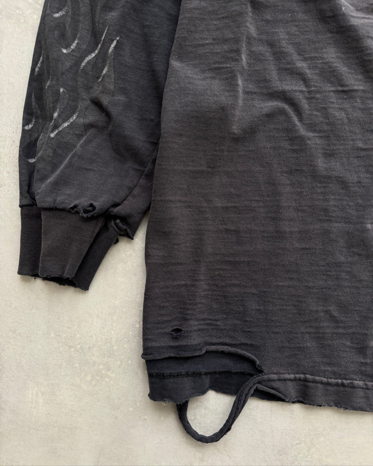 00s Faded Flames Blank (L)