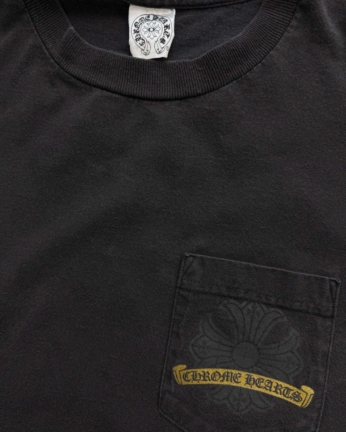 Vintage Chrome Hearts Horseshoe Logo Longsleeve (L)