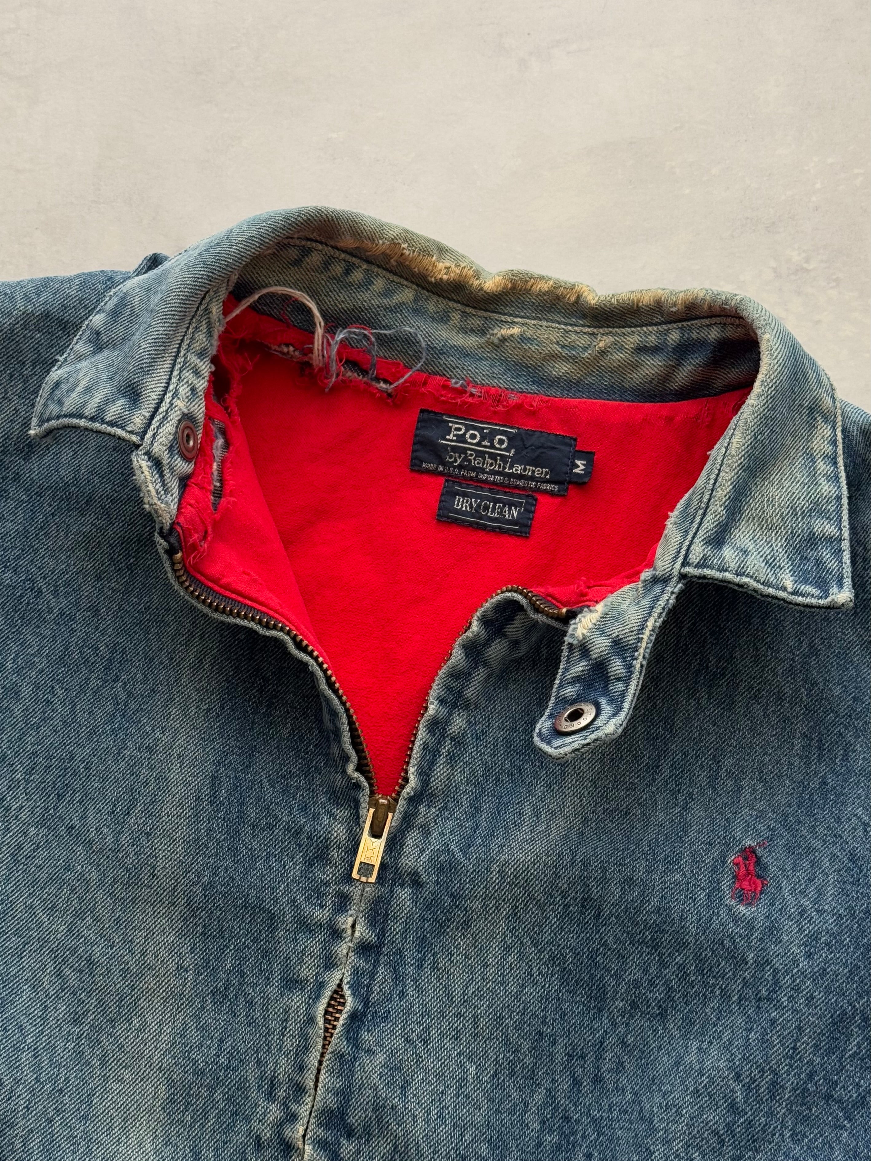 80s Denim Polo Ralph Lauren (M)