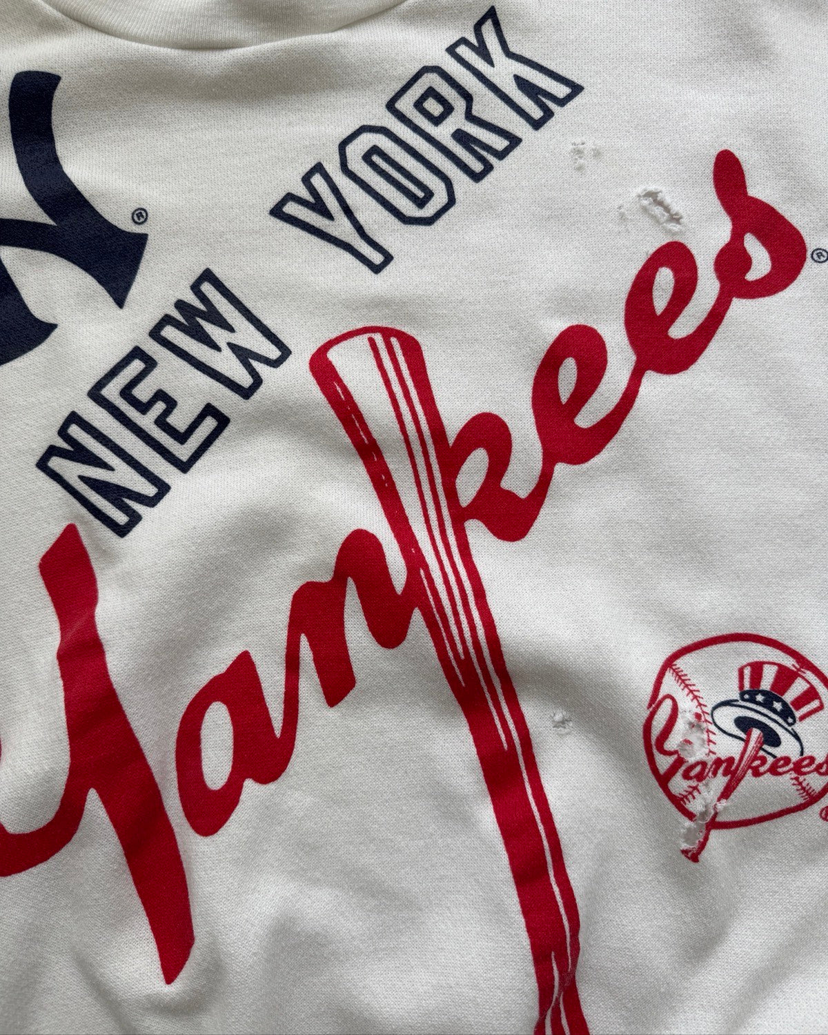 90s Distressed New York Yankees (L/XL)