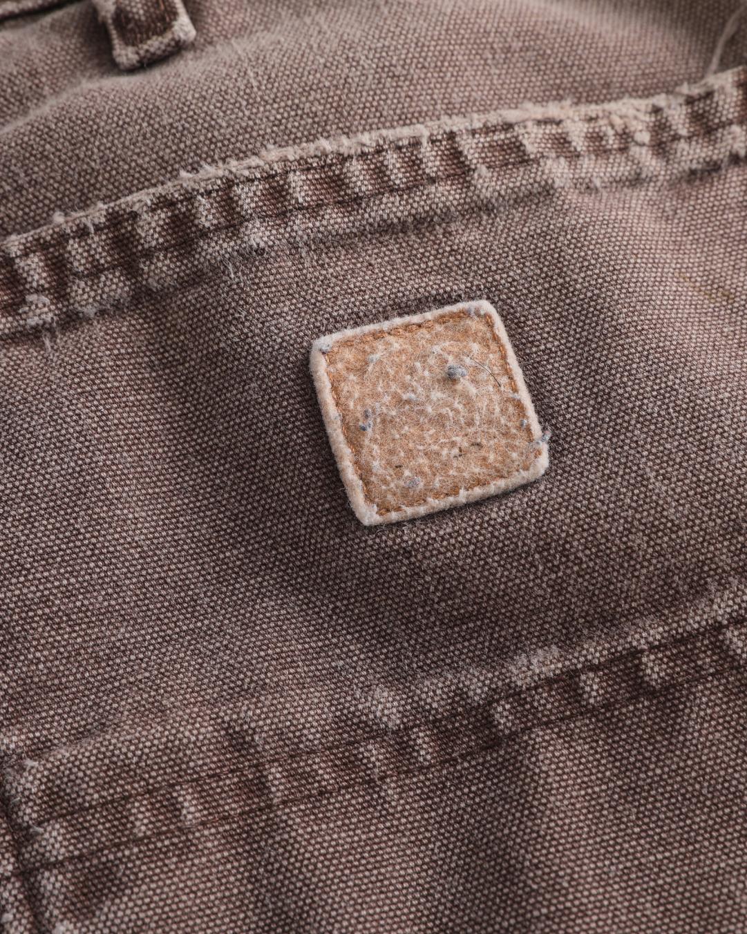 Thrashed Brown Carhartt Doubleknees (34")