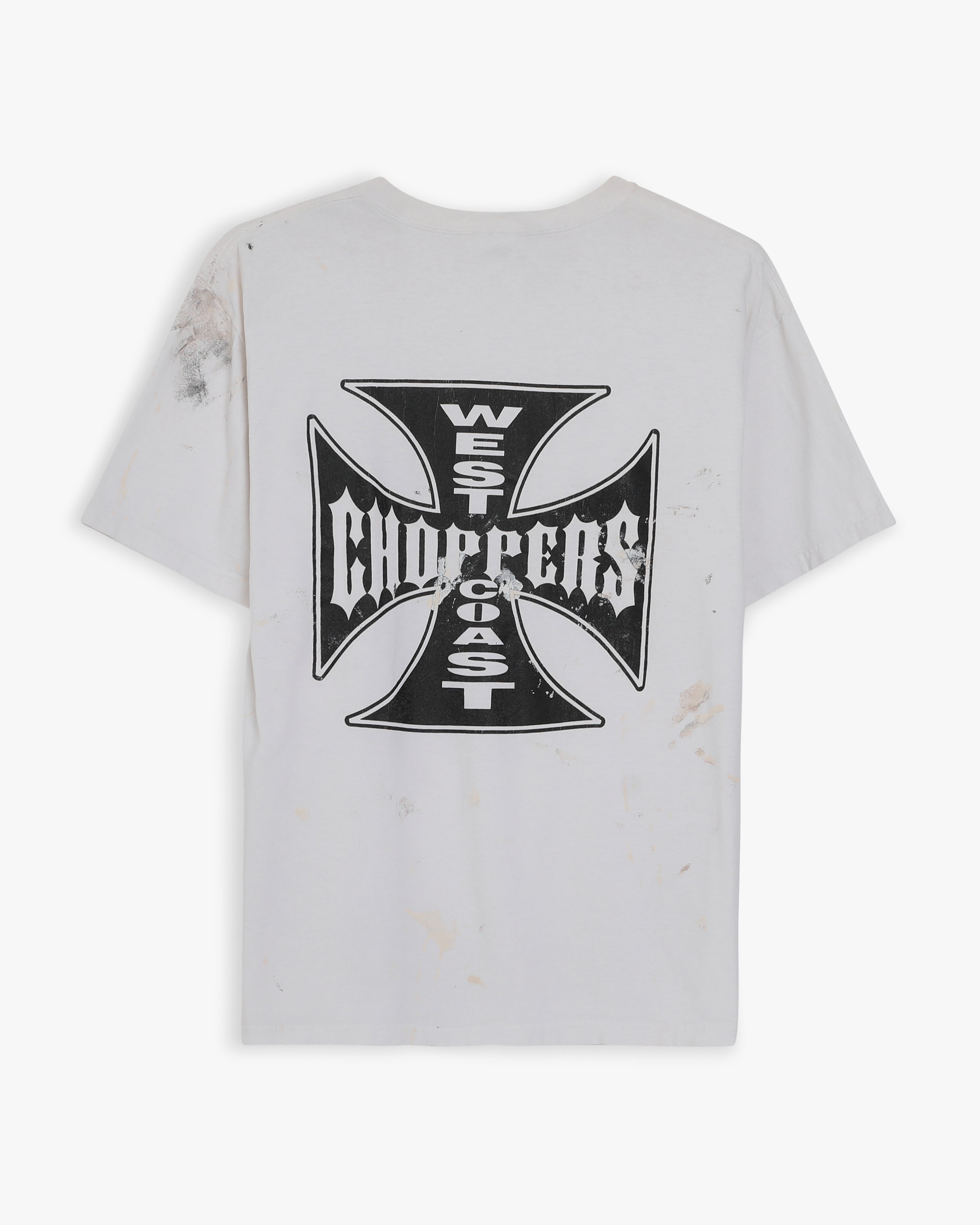 Paint Splattered West Coast Choppers T-Shirt (M/L)