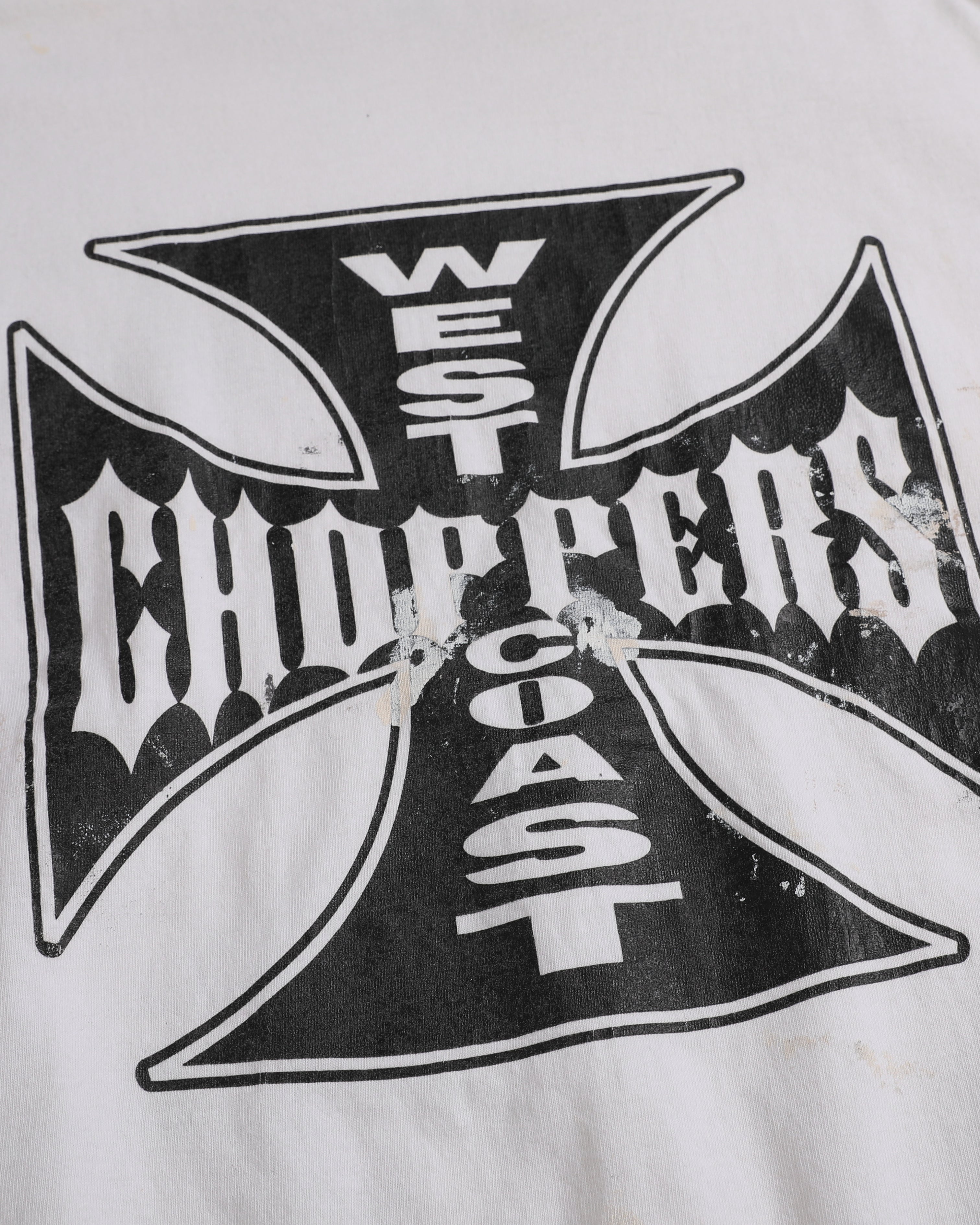 Paint Splattered West Coast Choppers T-Shirt (M/L)