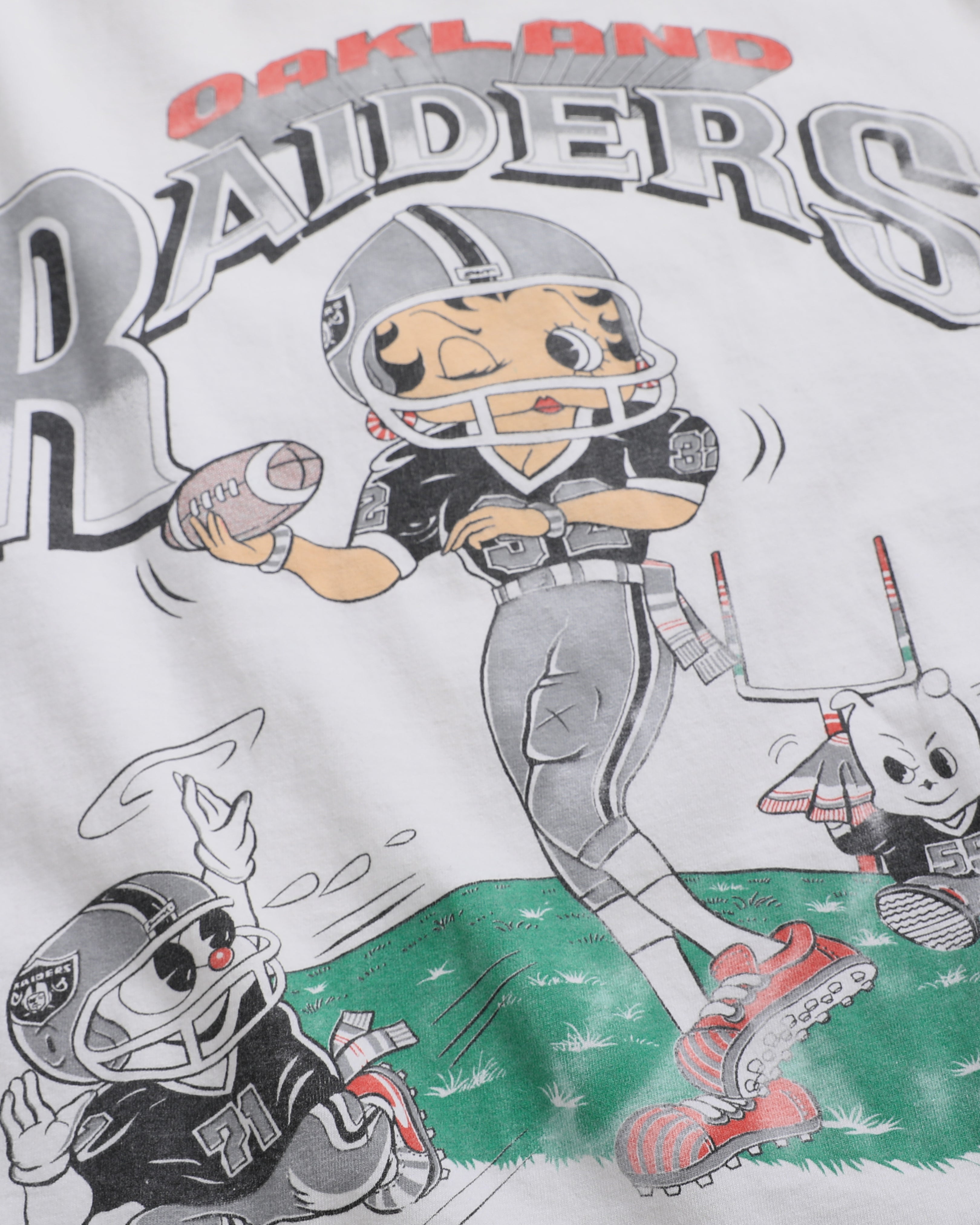 Oakland Raiders | Betty Boop T-Shirt (XL)