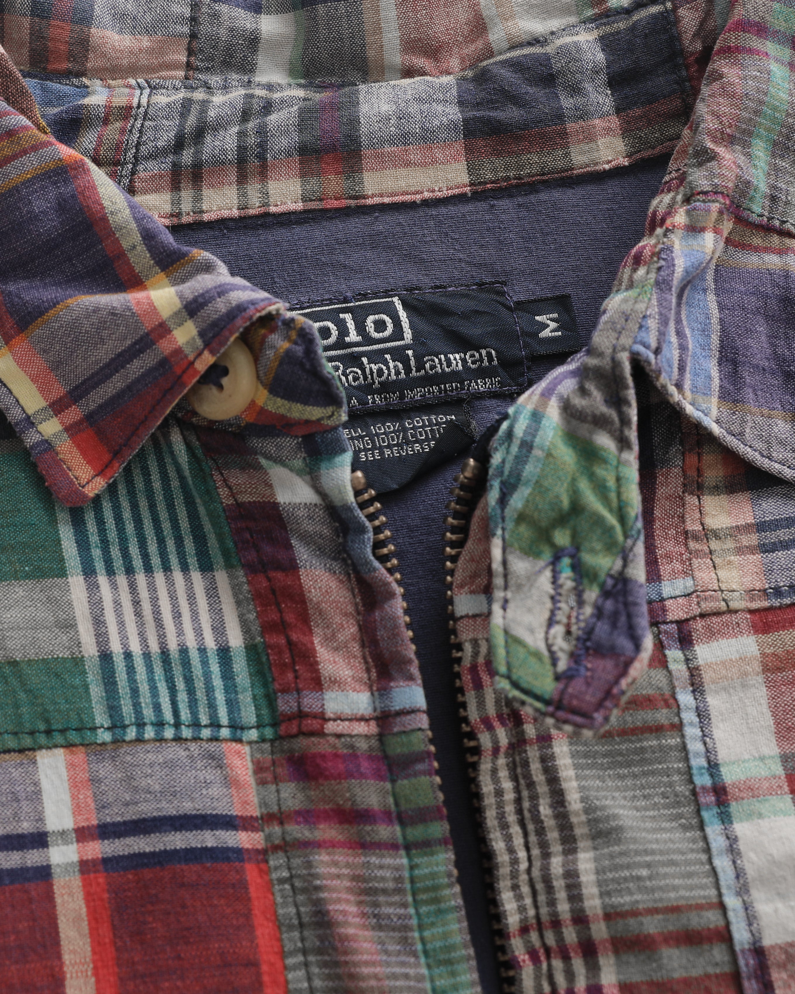 Polo Ralph Lauren Patchwork Madras Jacket (M/L)