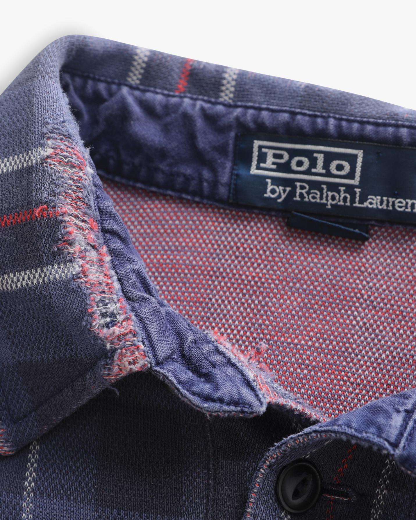 Polo Ralph Lauren Cropped Longsleeve Flannel Shirt (L)