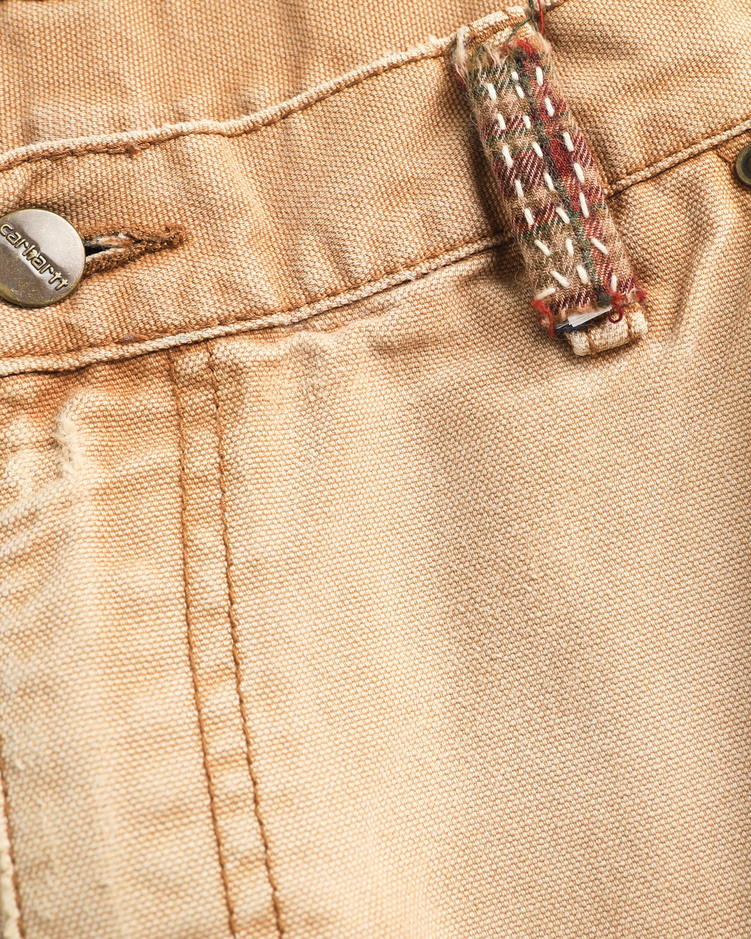 Sashiko Repaired Carhartt Double Knees (32”)