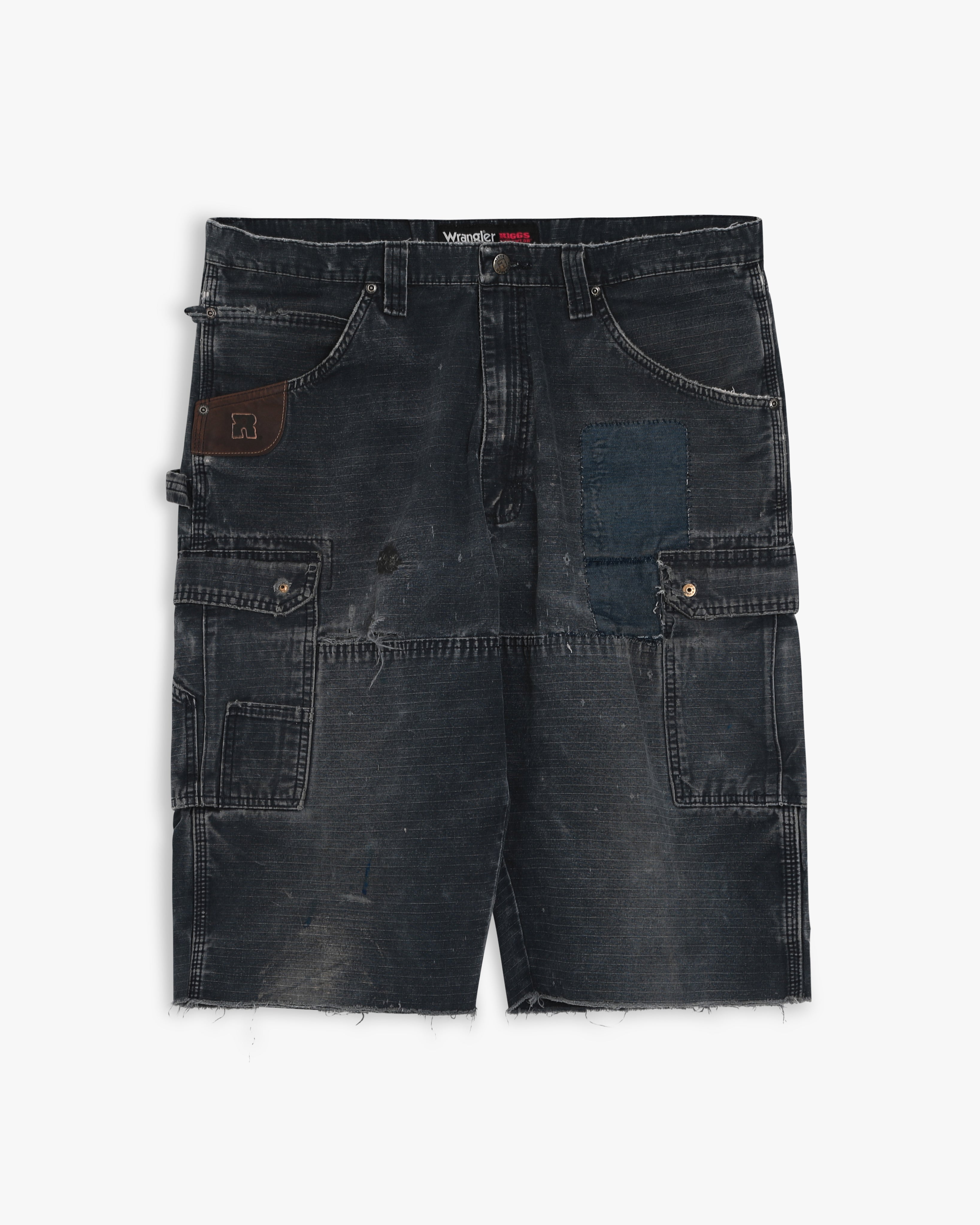 Repaired Russell Cut-off Shorts (36”)
