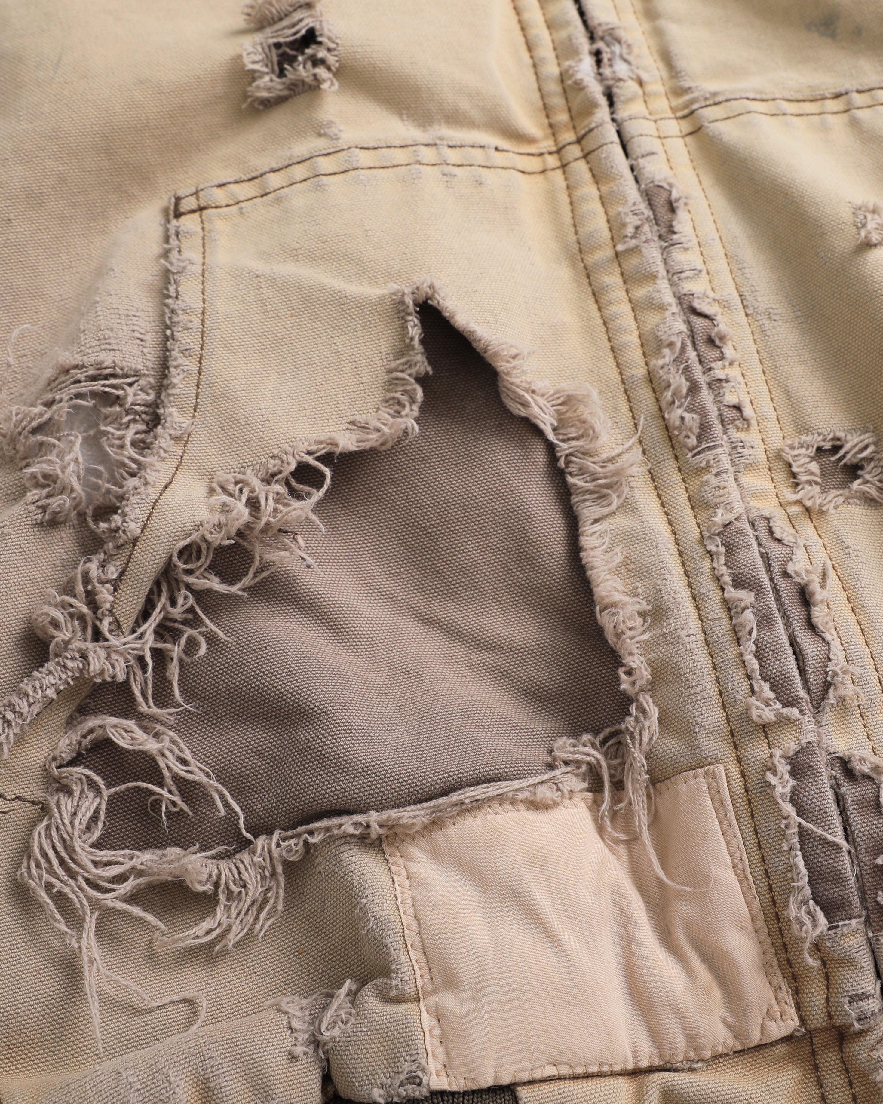 Thrashed Tan Work Jacket (XXL)