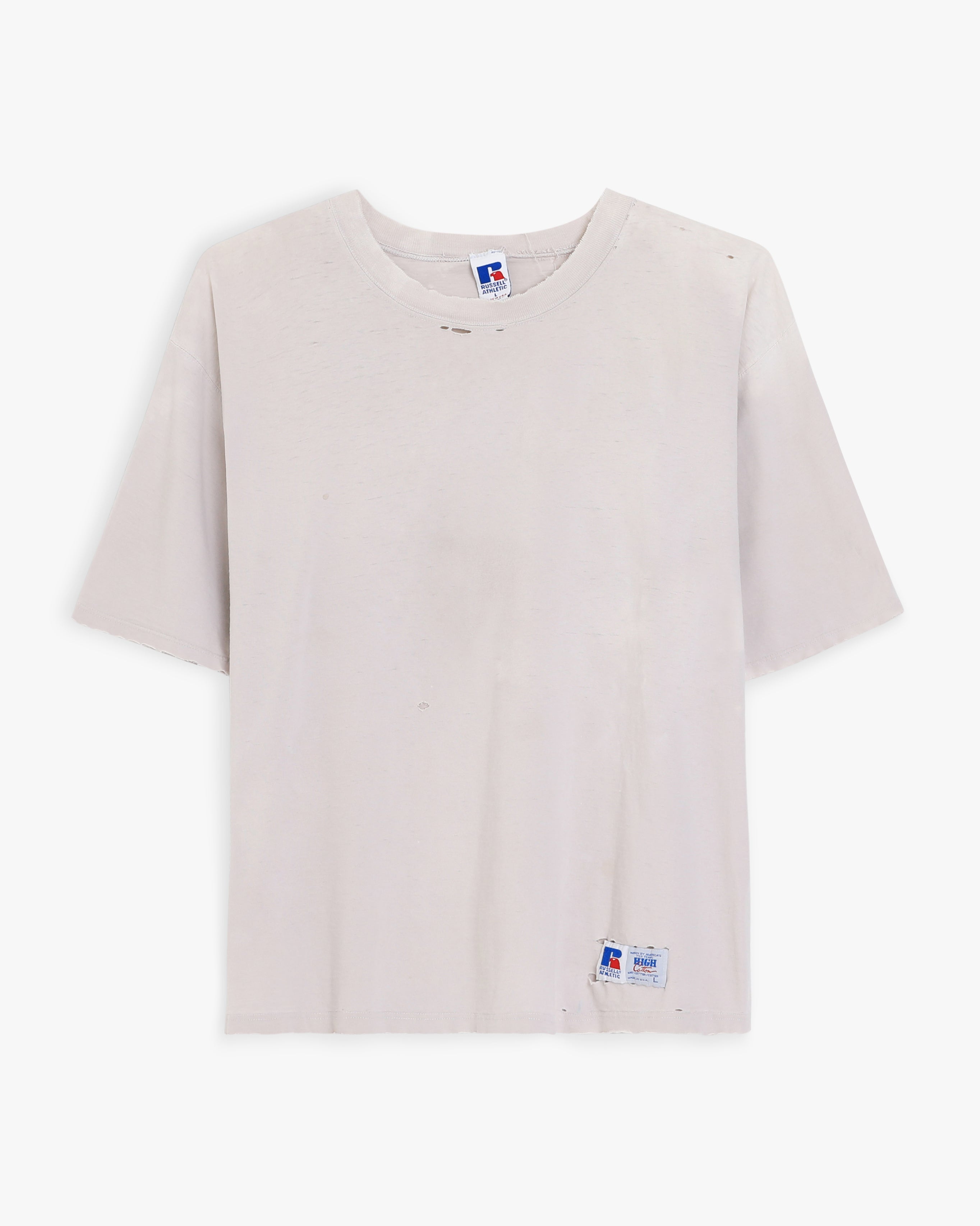 Distressed Russell Bleached Blank (L)