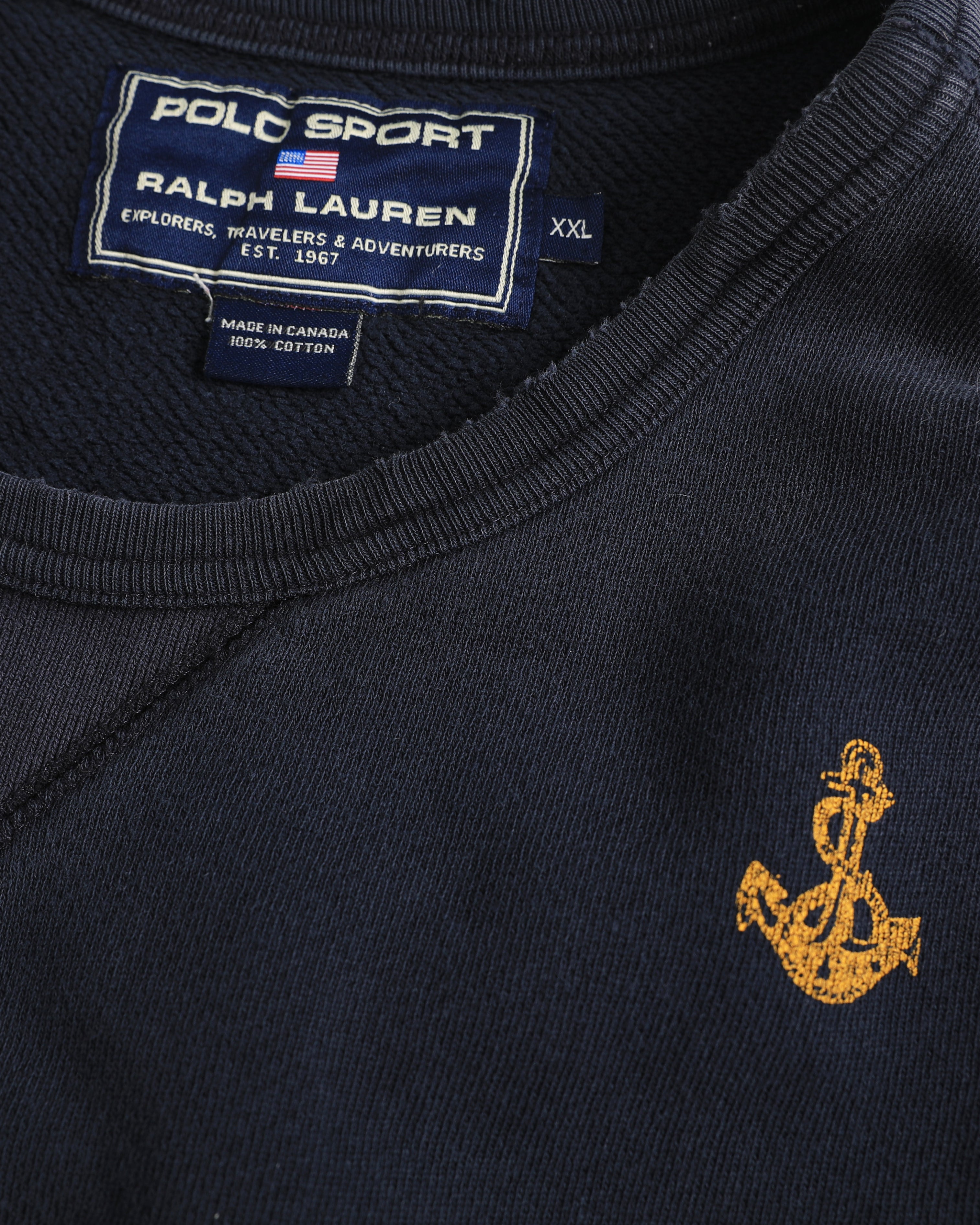 Polo Sport Ralph Lauren Stencil Cut-Off Sweatshirt (XXL)