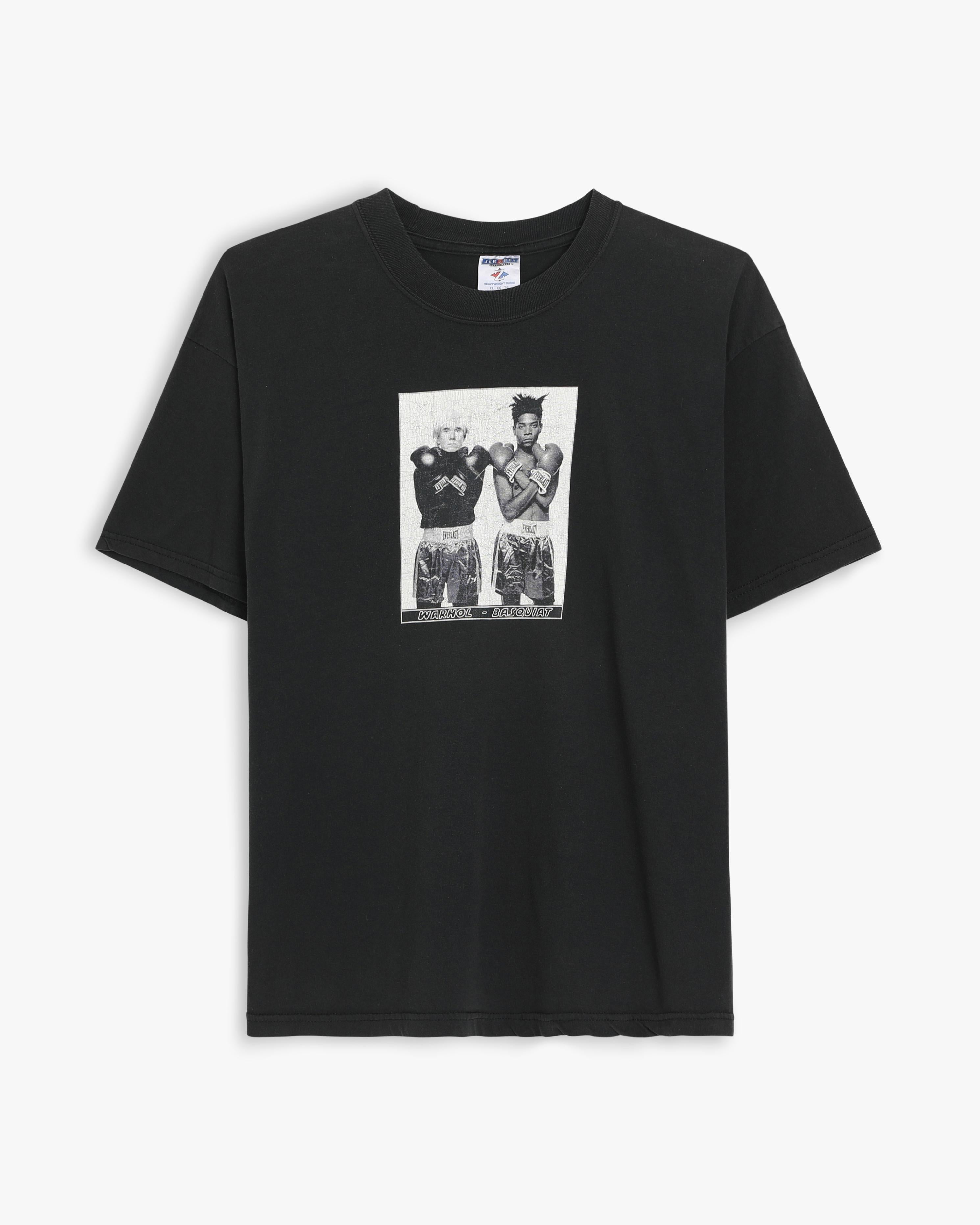Warhol Basquiat Portrait T-Shirt (XL)