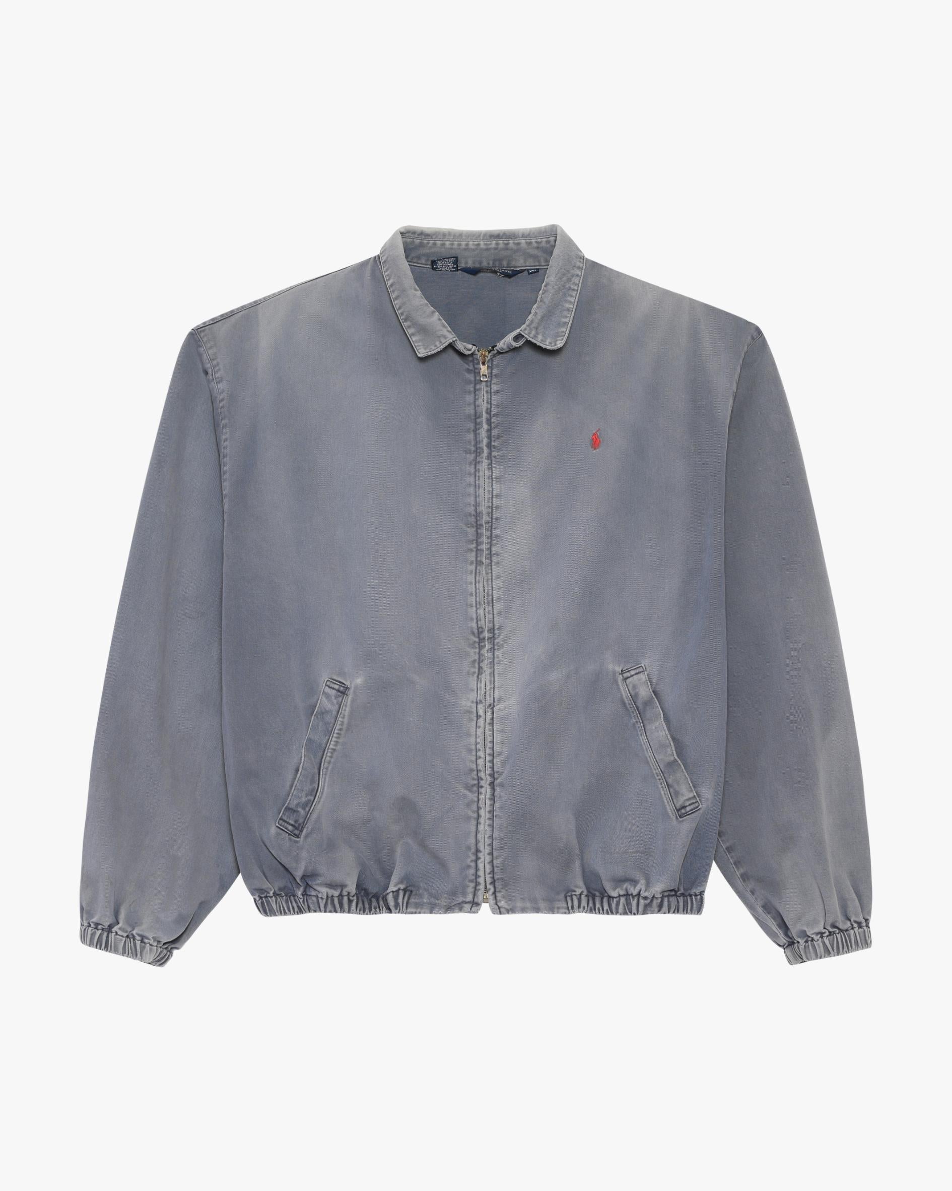 90s Faded Blue Polo Ralph Lauren (XXL)