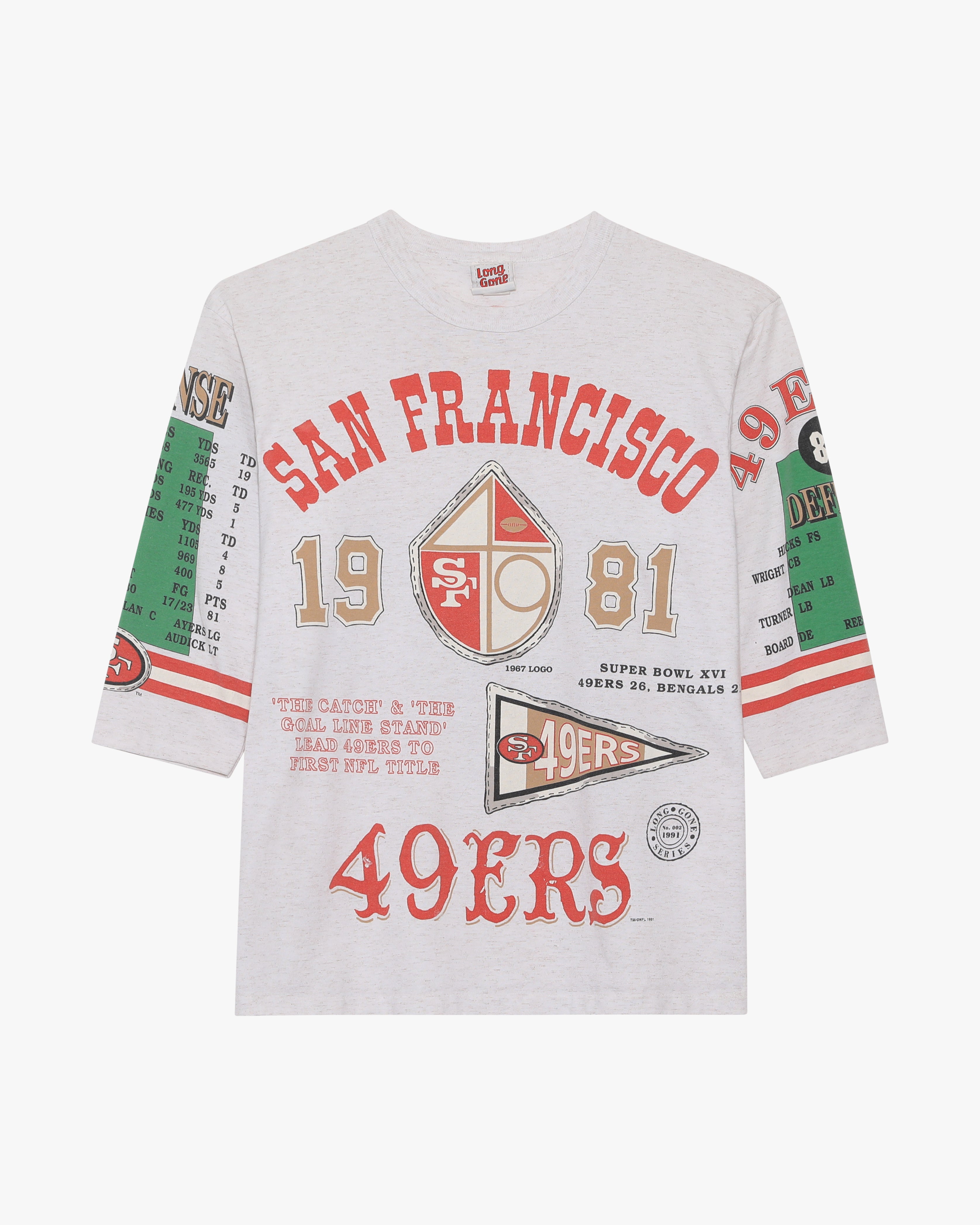 '91 Long Gone | San Fransisco 49ers (L)