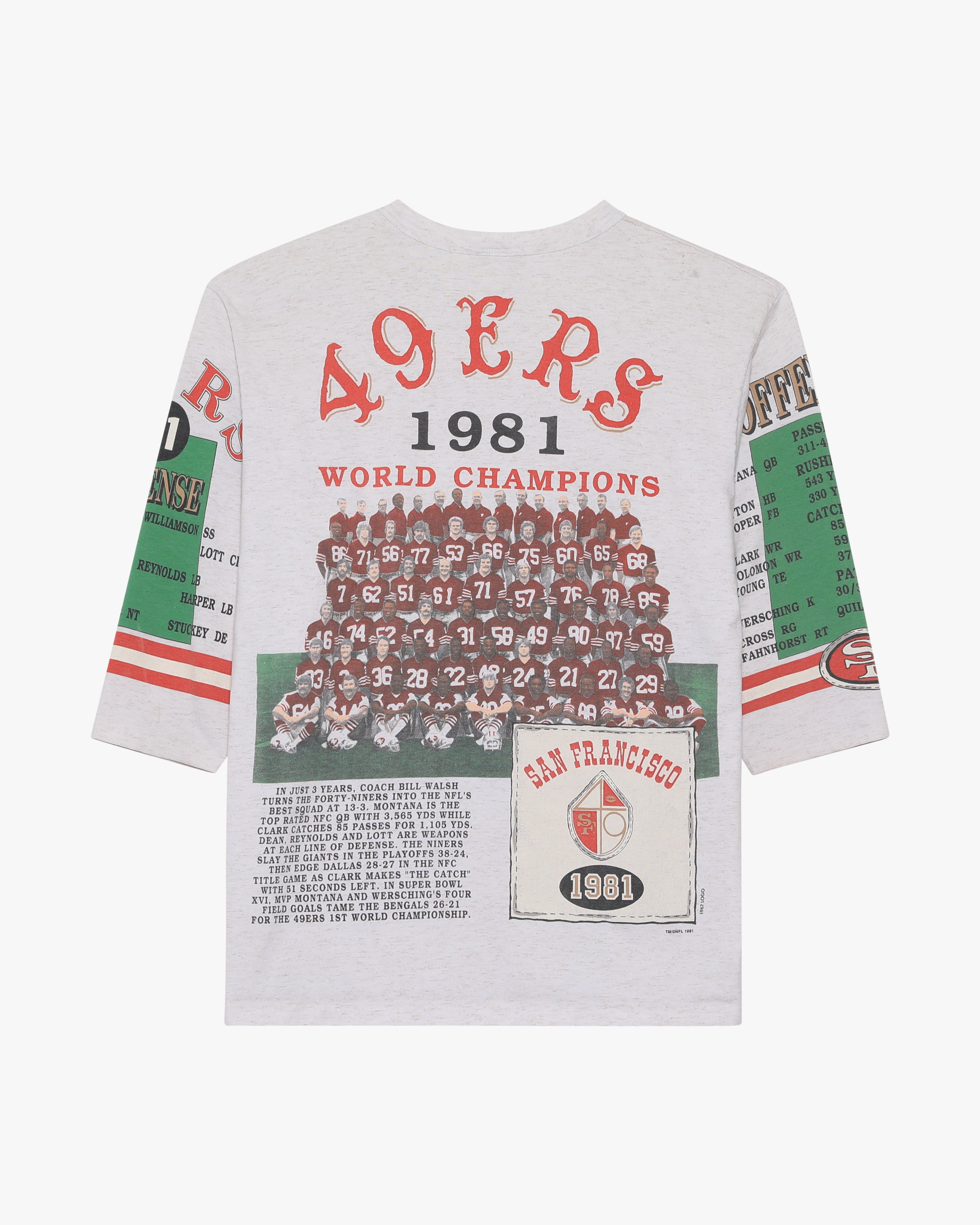 '91 Long Gone | San Fransisco 49ers (L)