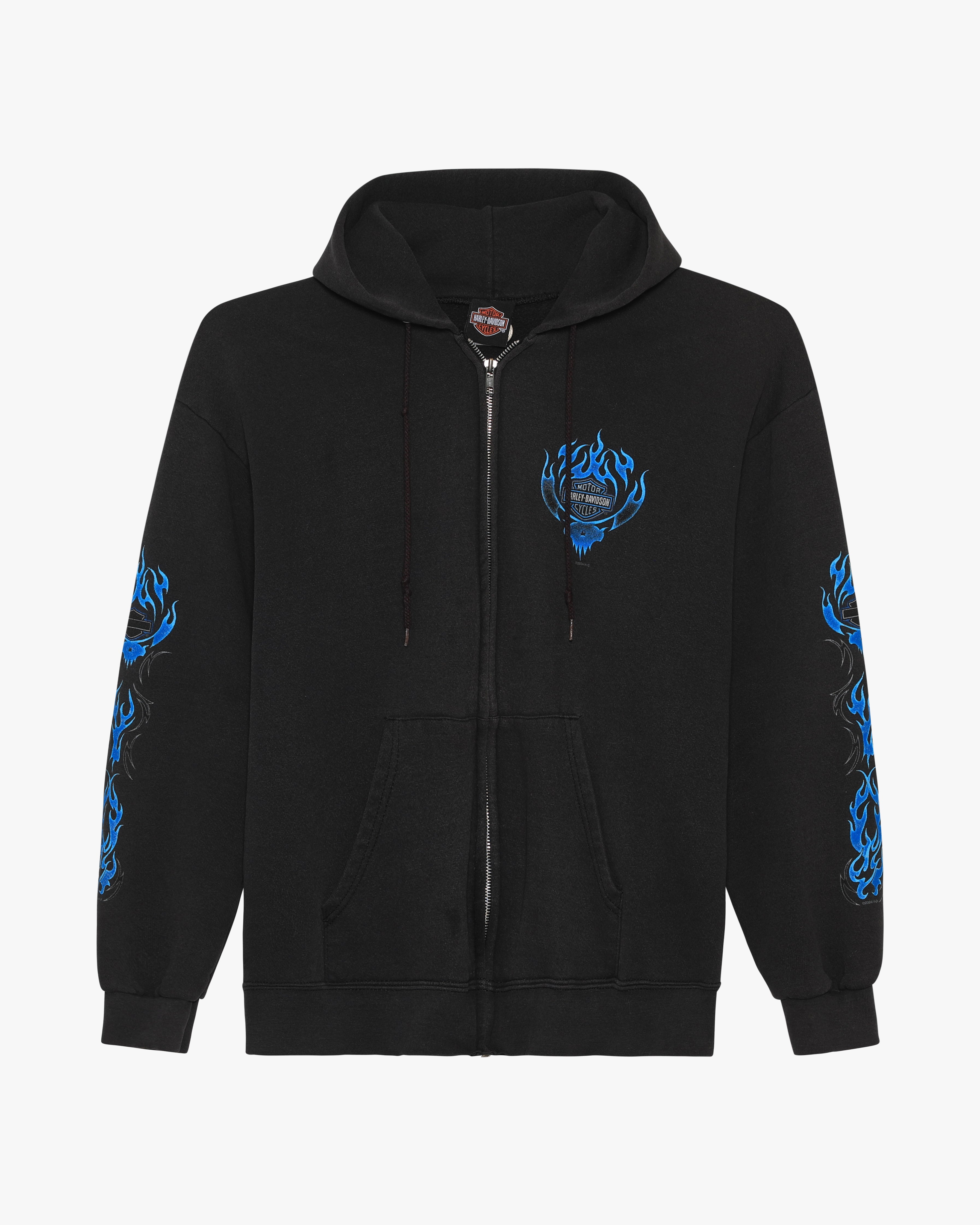 ‘04 Harley Davidson Zip-Up (L)