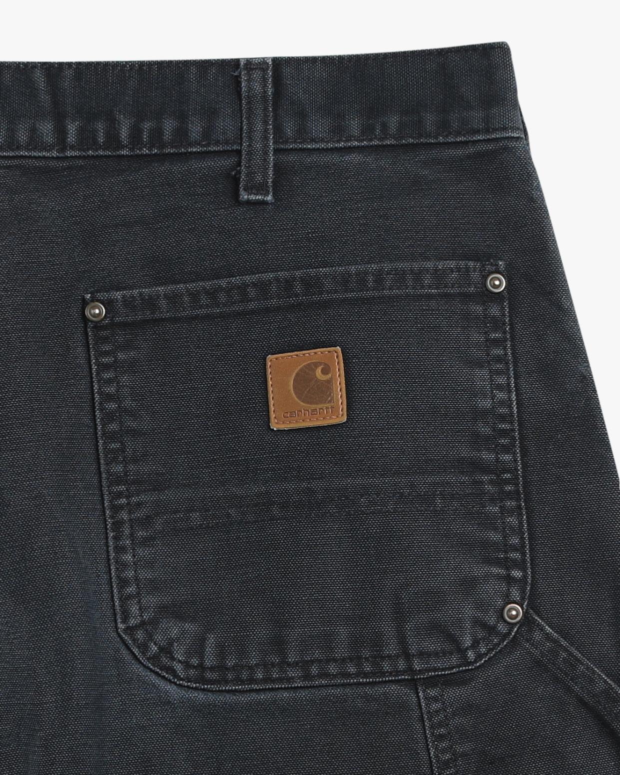 Black Carhartt Double Knees (36")