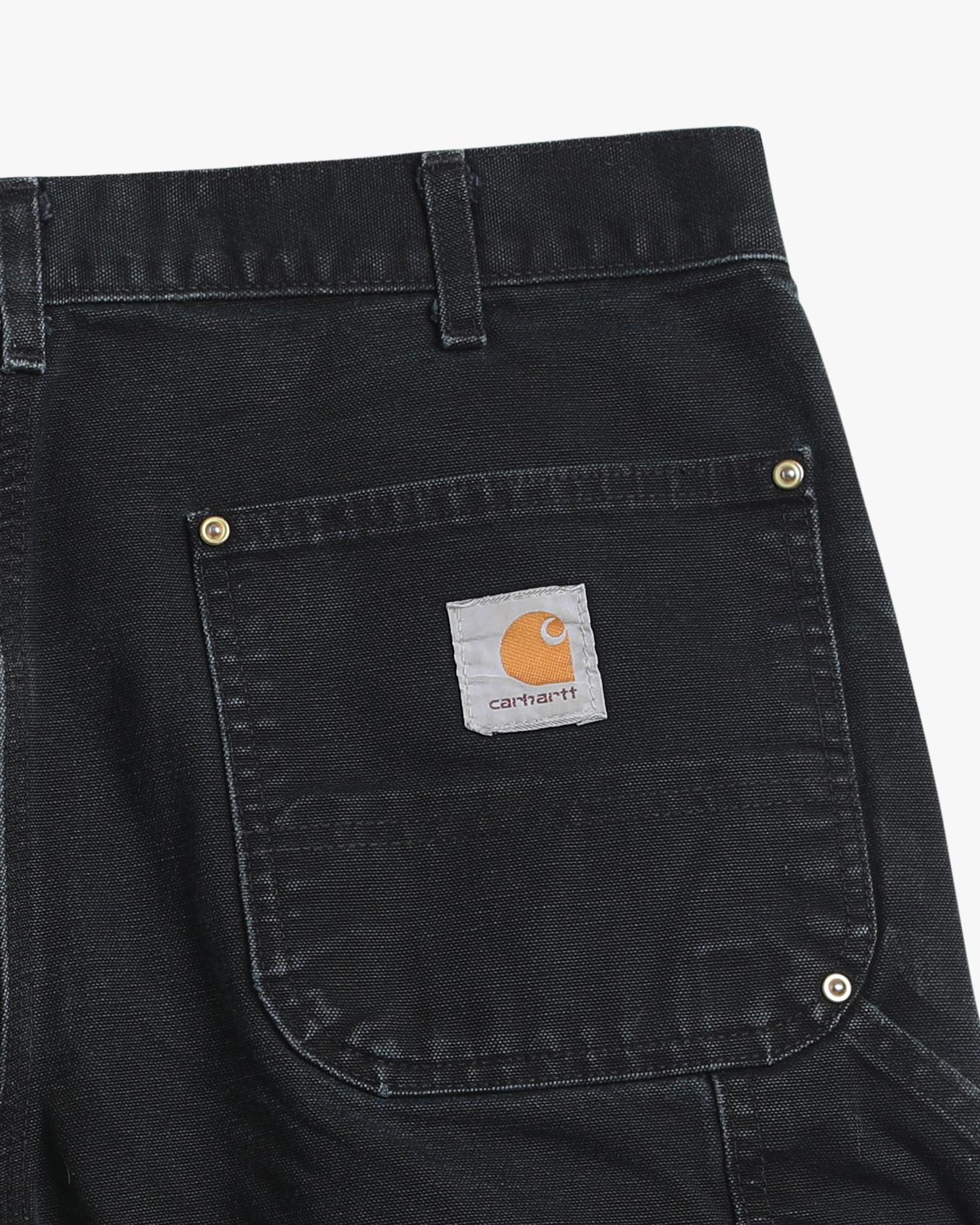 Black Carhartt Double Knees (34")