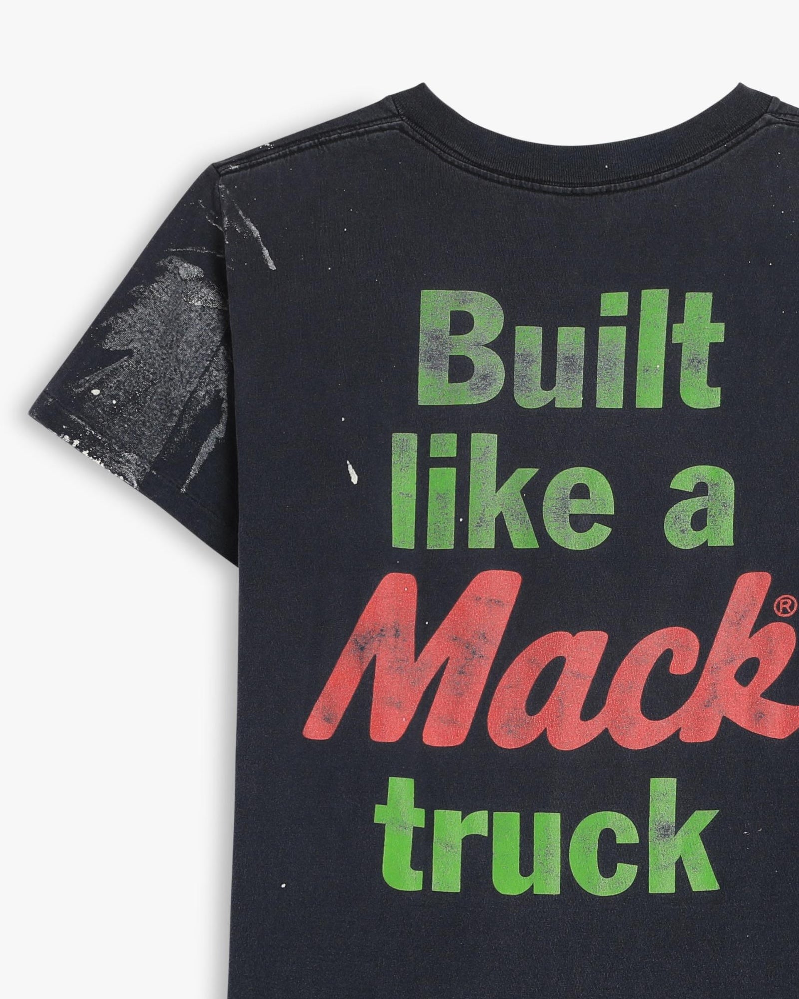 90s Paint Splattered Mack Trucks | Built like a Mack (M)
