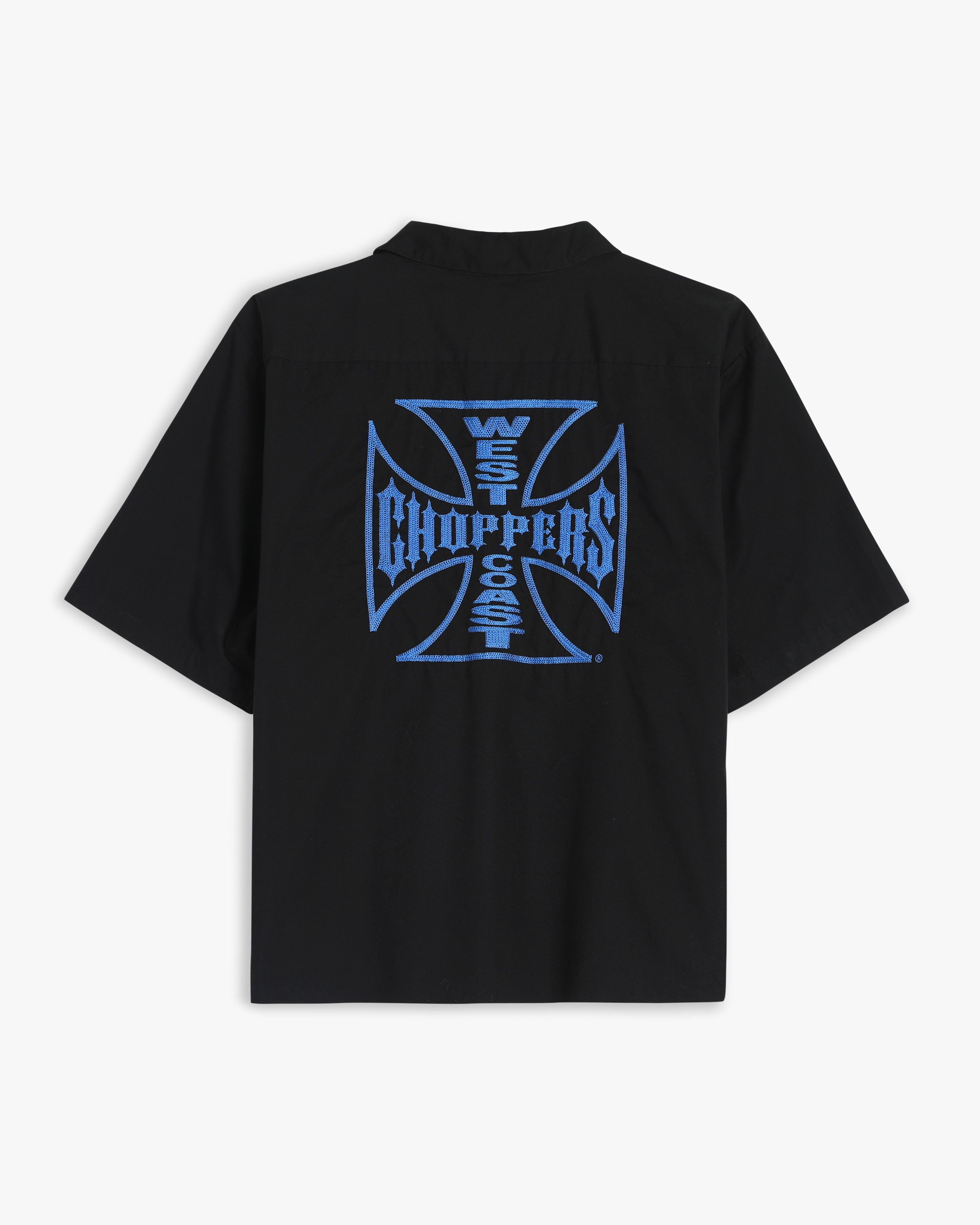 00s West Coast Choppers Cropped Button Up (XL)