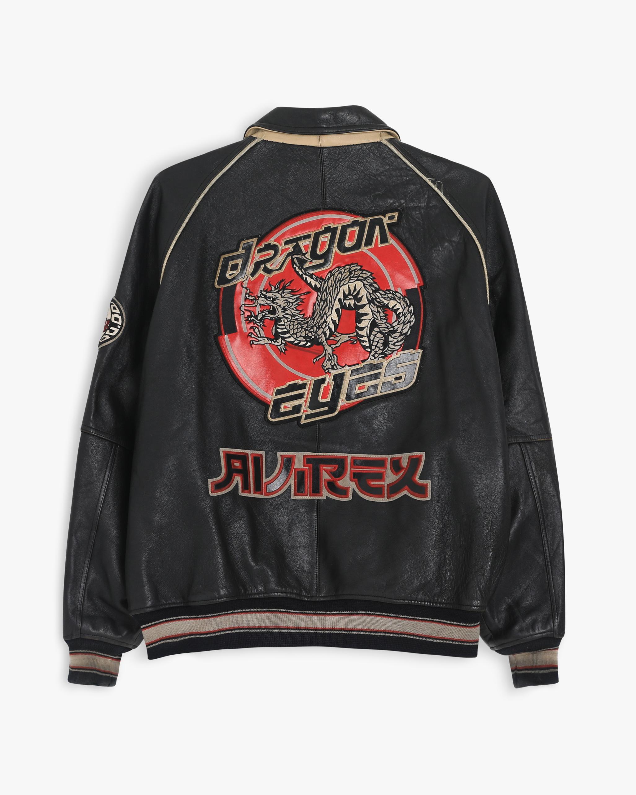 Avirex Varsity Tokyo 76 Leather Jacket (XL/XXL)