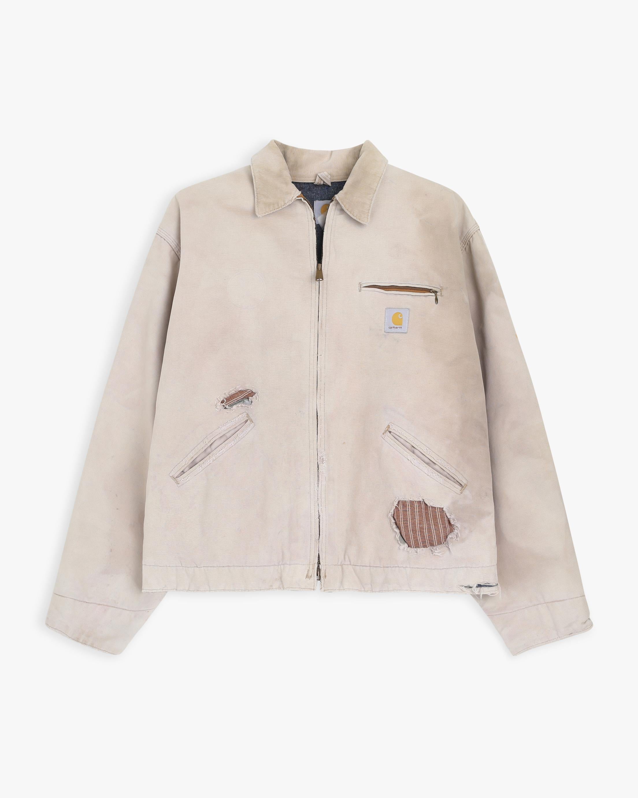 Reworked Carhartt Tan Detroit Jacket (XL)