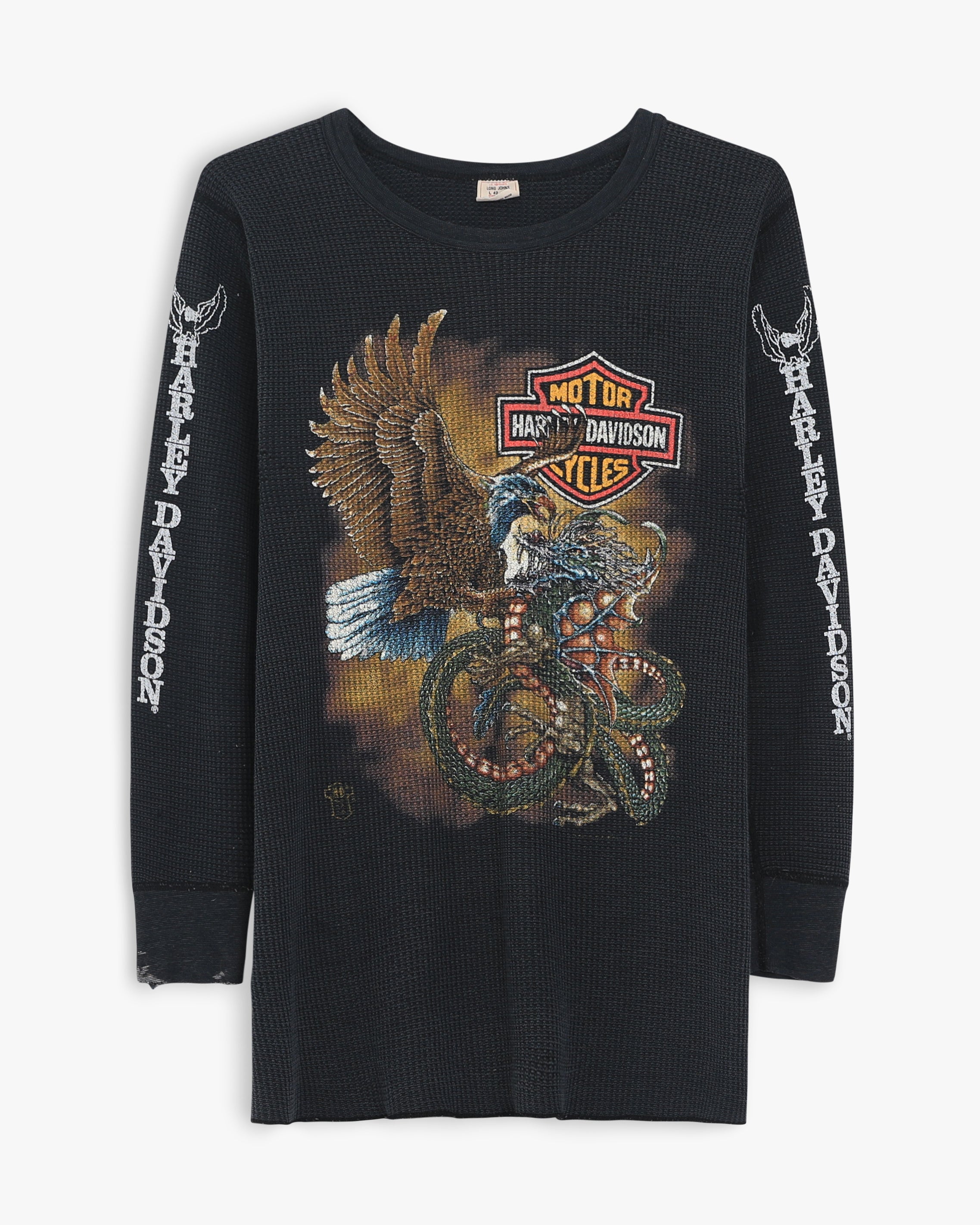 Harley Davidson | 3D Emblem Eagle vs Dragon Thermal (L)