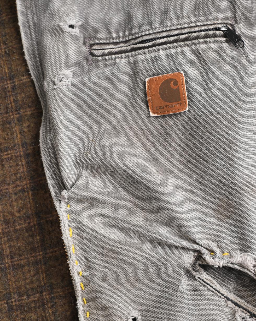 Thrashed Grey Carhartt Detroit Jacket (L/XL)
