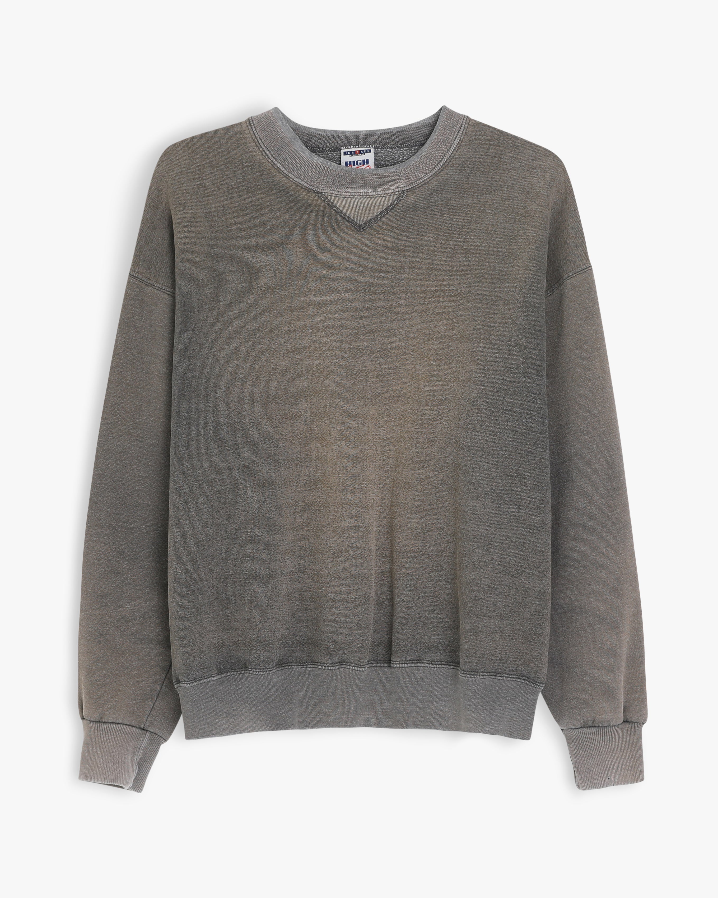Faded Striped Blank Sweatshirt (L)