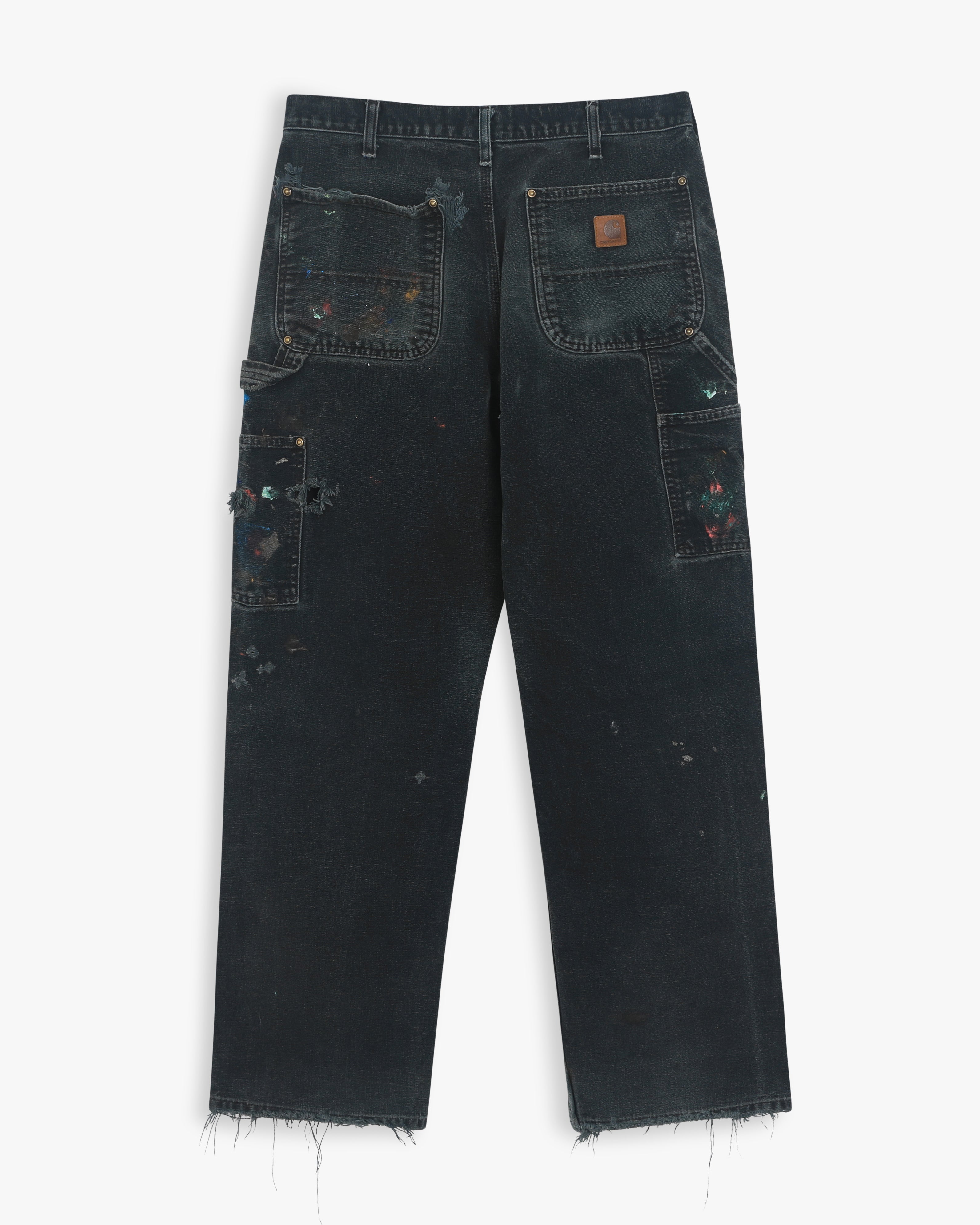 Painters Black Carhartt Double Knees (31")