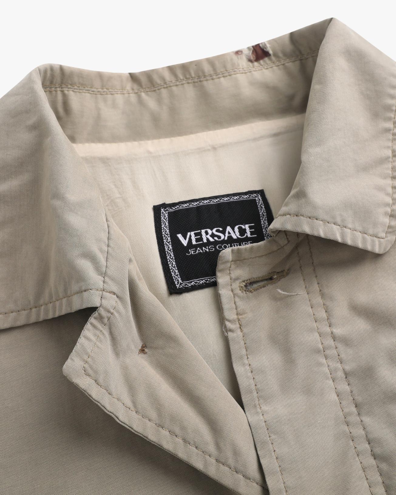 Versace Embroidered Windbreaker Jacket (L)