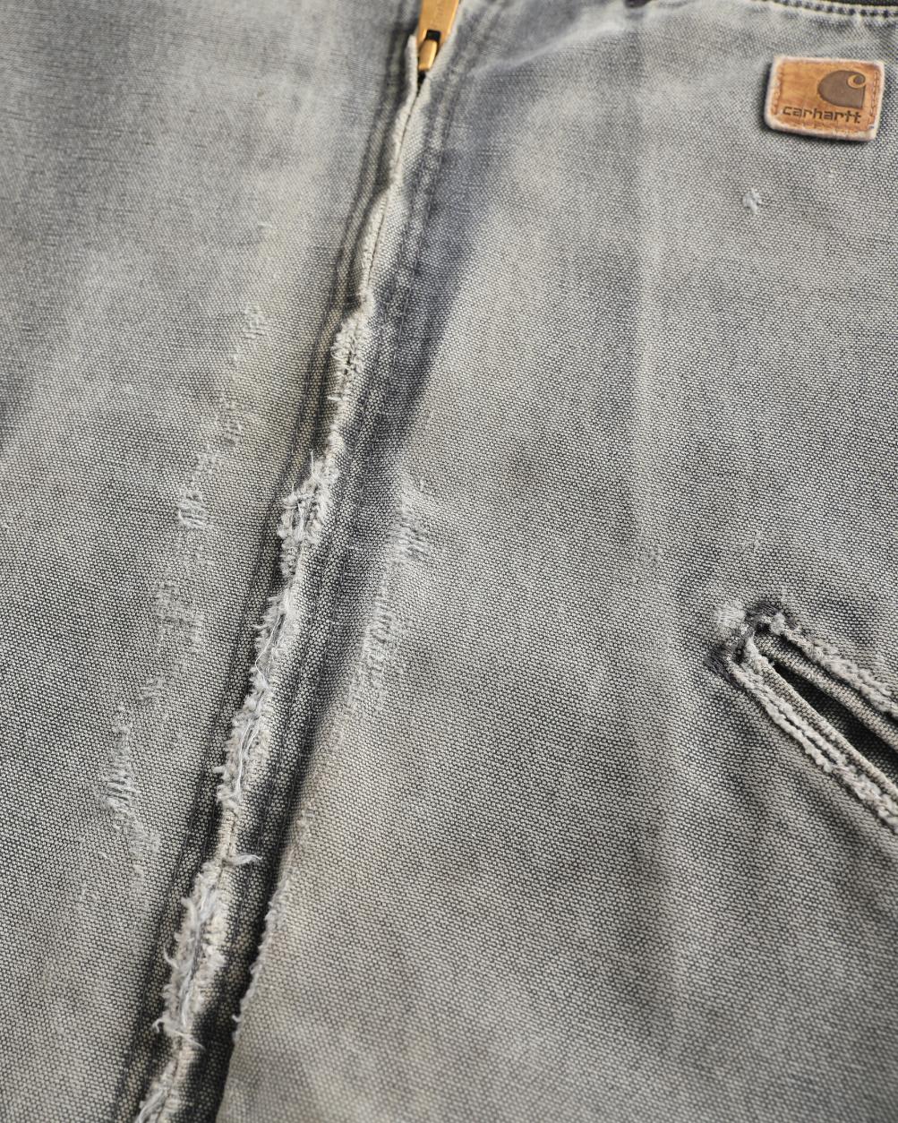 Thrashed Carhartt Grey Detroit Jacket (L/XL)