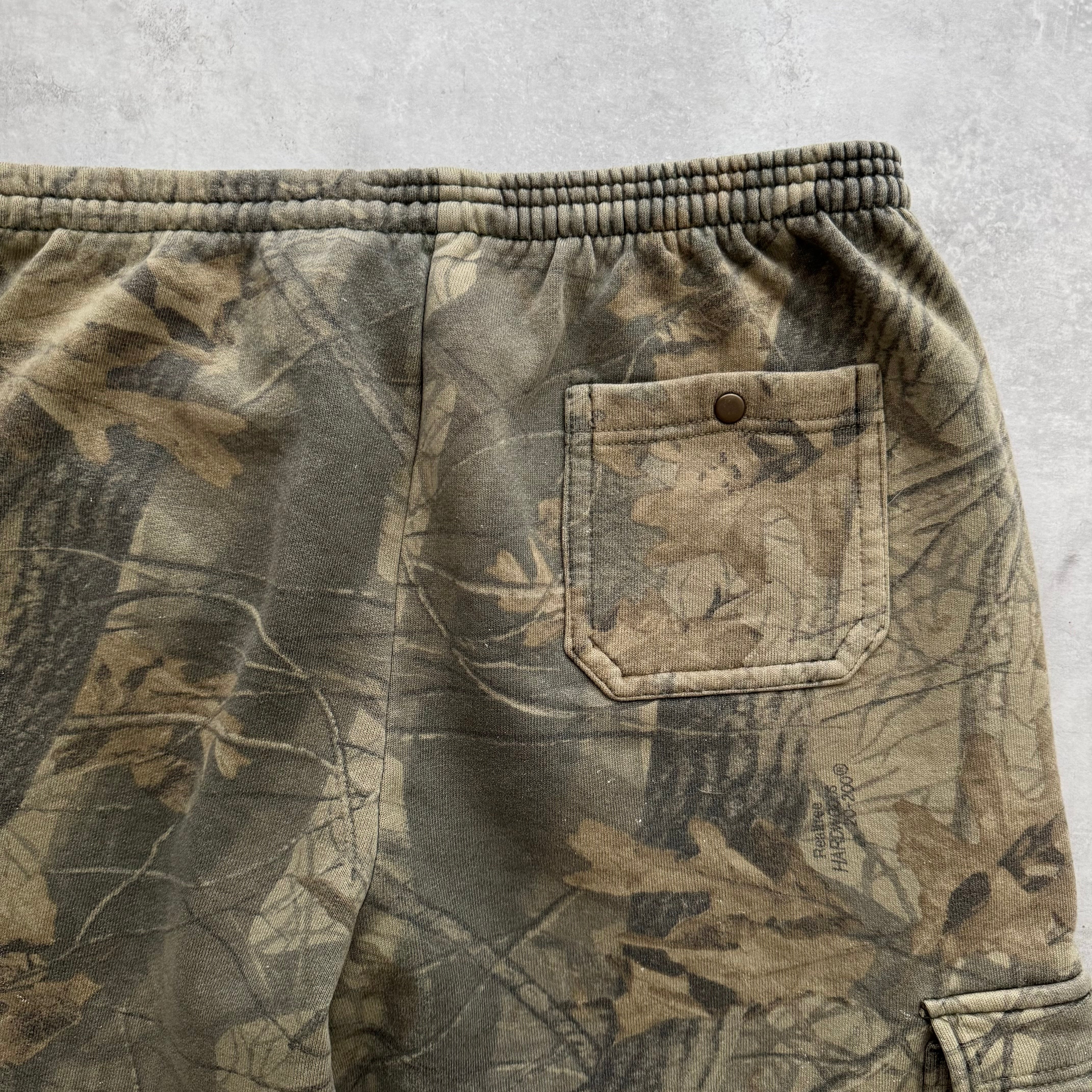 90s Realtree Camo Cargo Sweatpants (L)