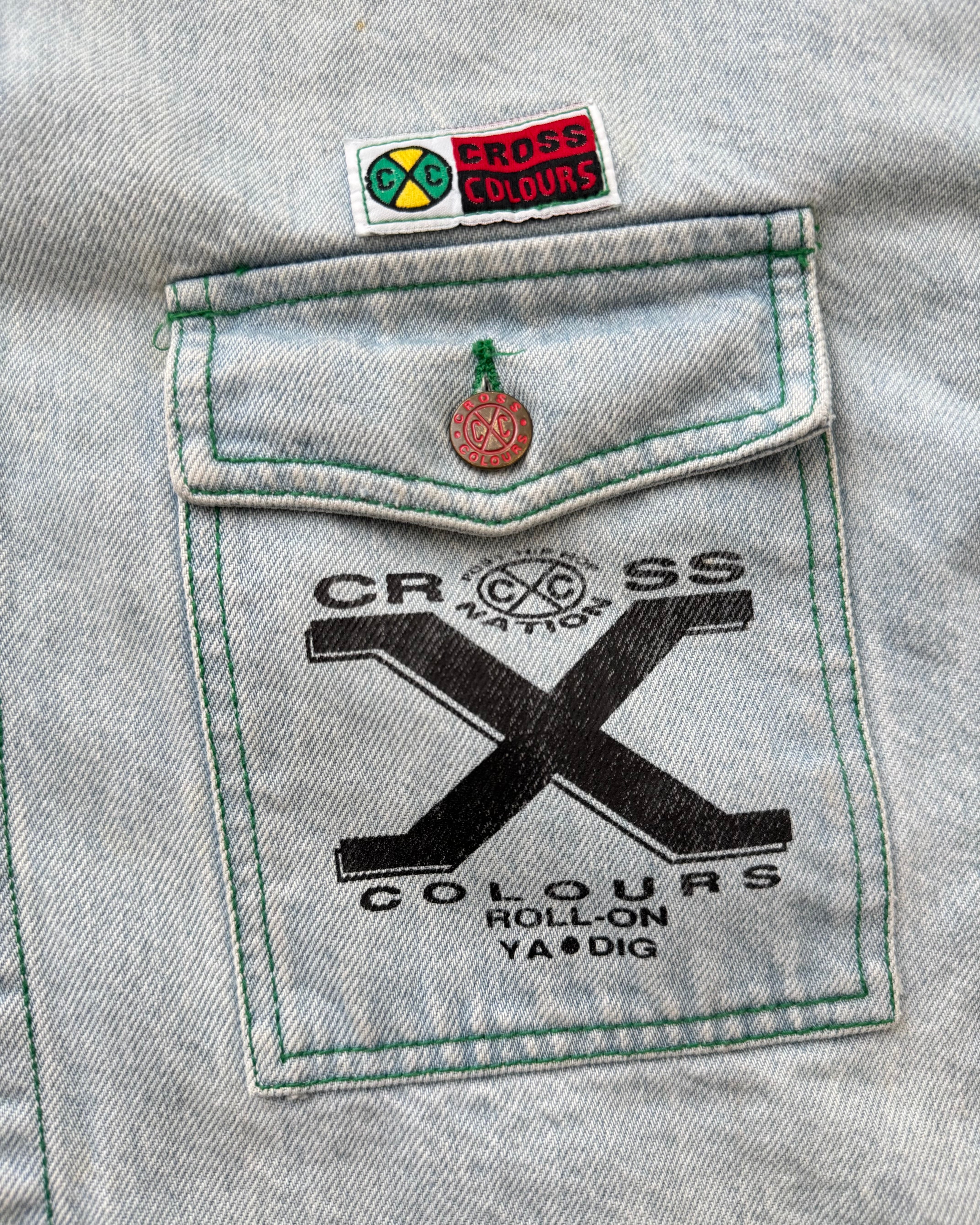 90s Denim Cross Colours (XL)