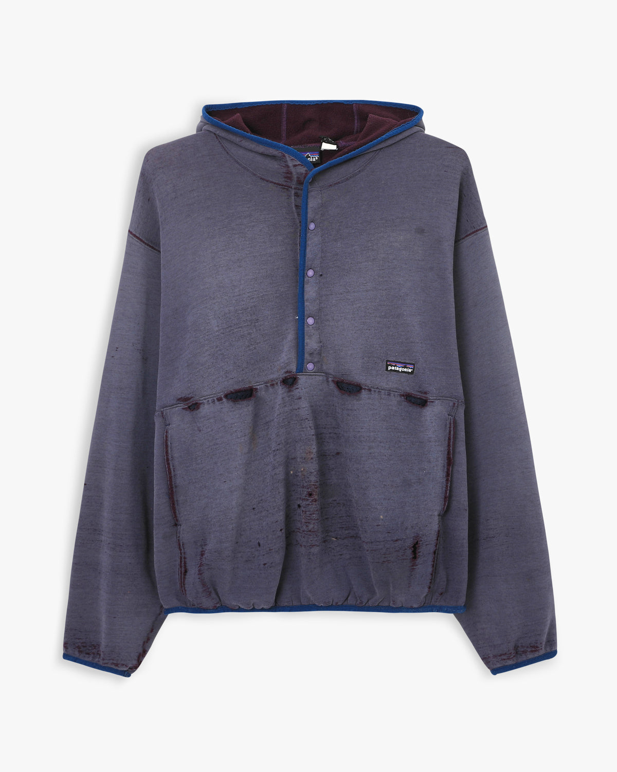 Thrashed Patagonia Snap Hoodie (XXL)