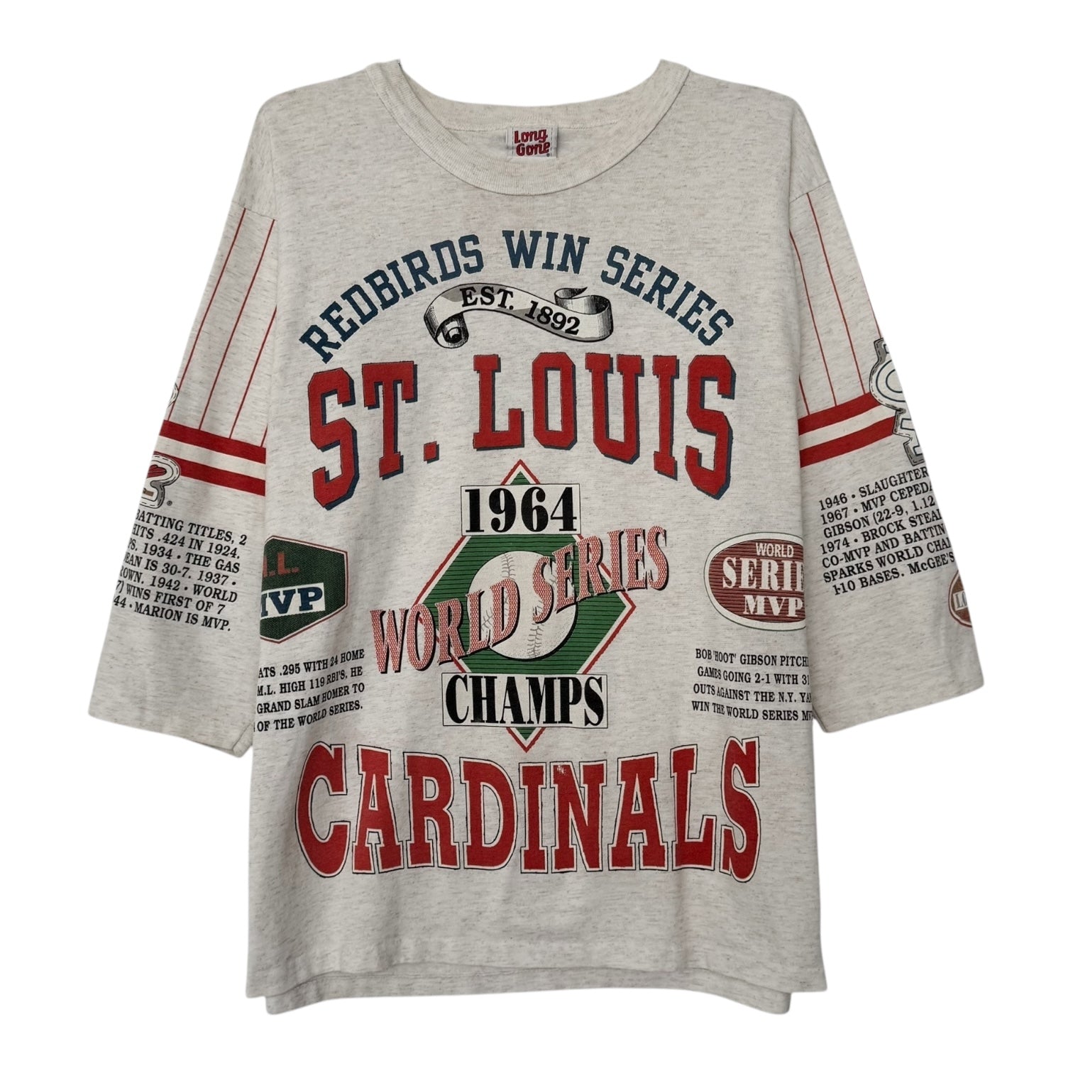 SOBA 2024 BASEBALL CREW NECK CARDINAL SOBA 2024 BASEBALL CREW NECK CARDINAL