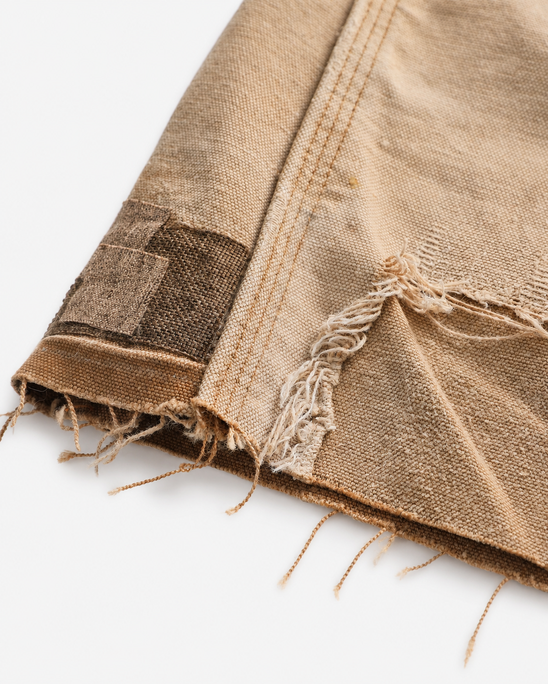 Thrashed Extra Baggy Doubleknees Cali Shorts (33")