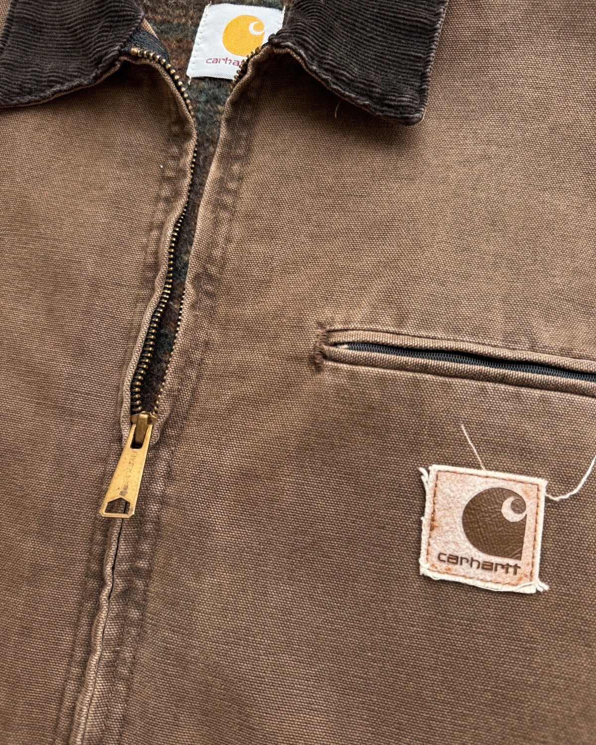 90s Brown Detroit Carhartt (L)