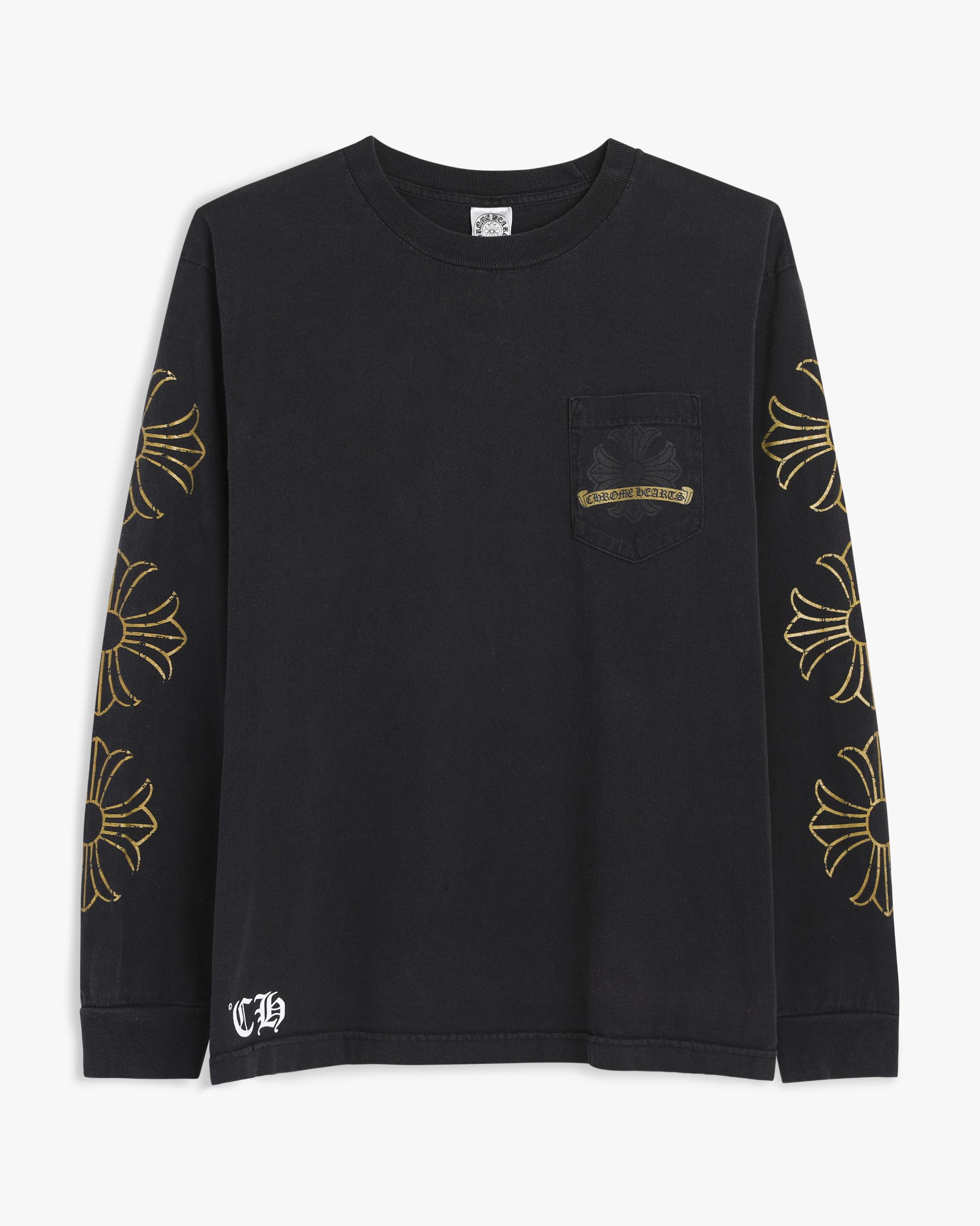 Vintage Chrome Hearts Horseshoe Logo Longsleeve (L)