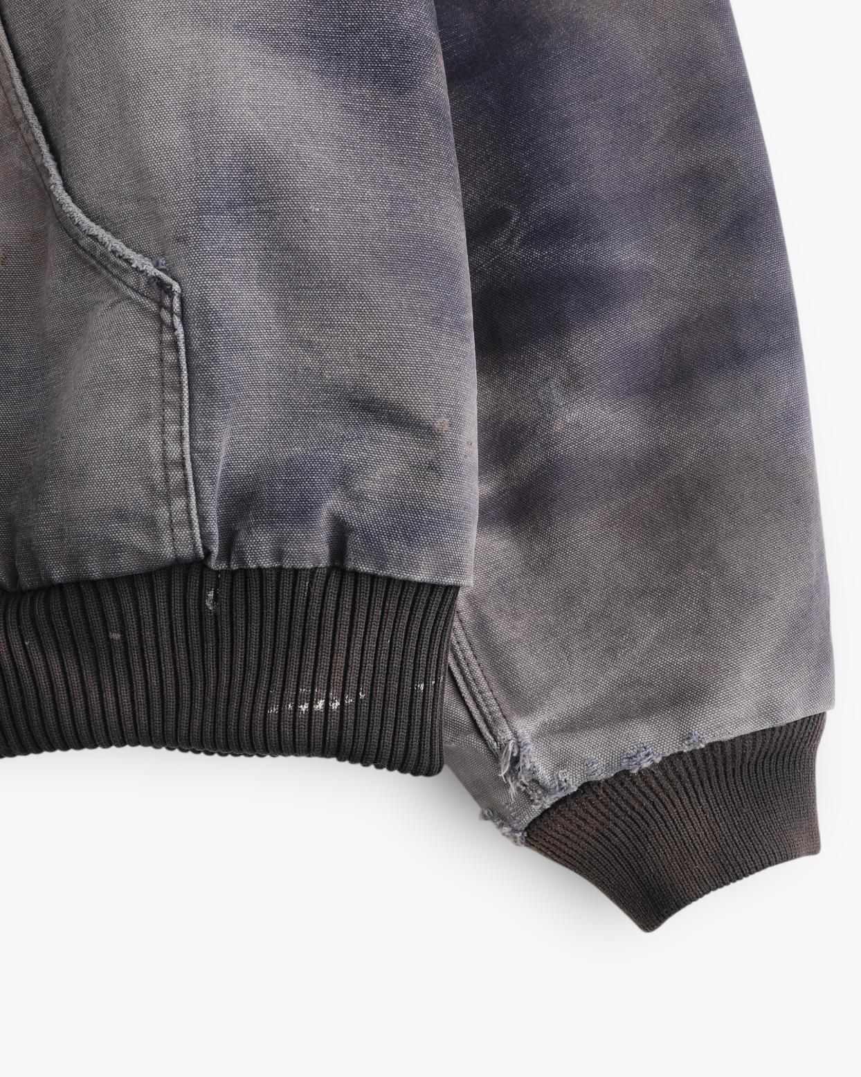 Faded Painters Purple Carhartt Active Hooded Jacket (XXL)