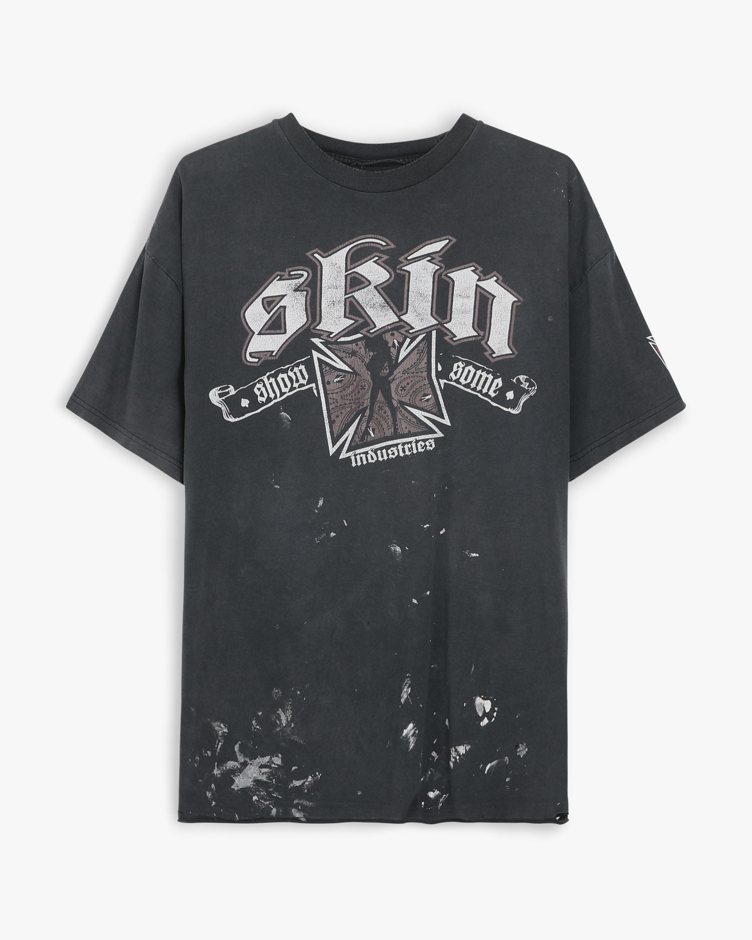 Paint Splattered Skin Industries T-Shirt (XL)