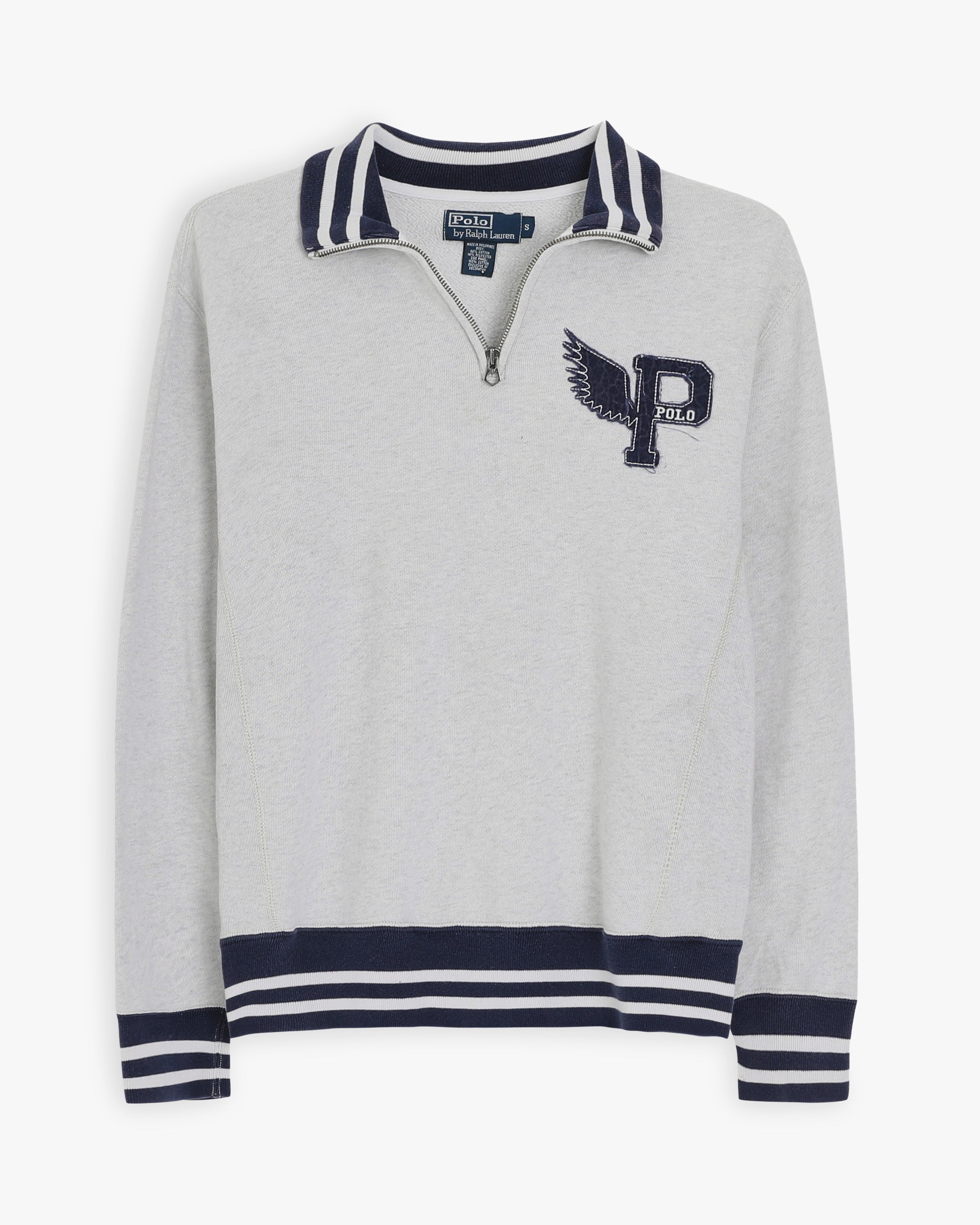スウェット POLO Ralph Lauren P wing Harf Zip Sweat Polo Ralph Lauren P-Wing Sweatshirt (S)