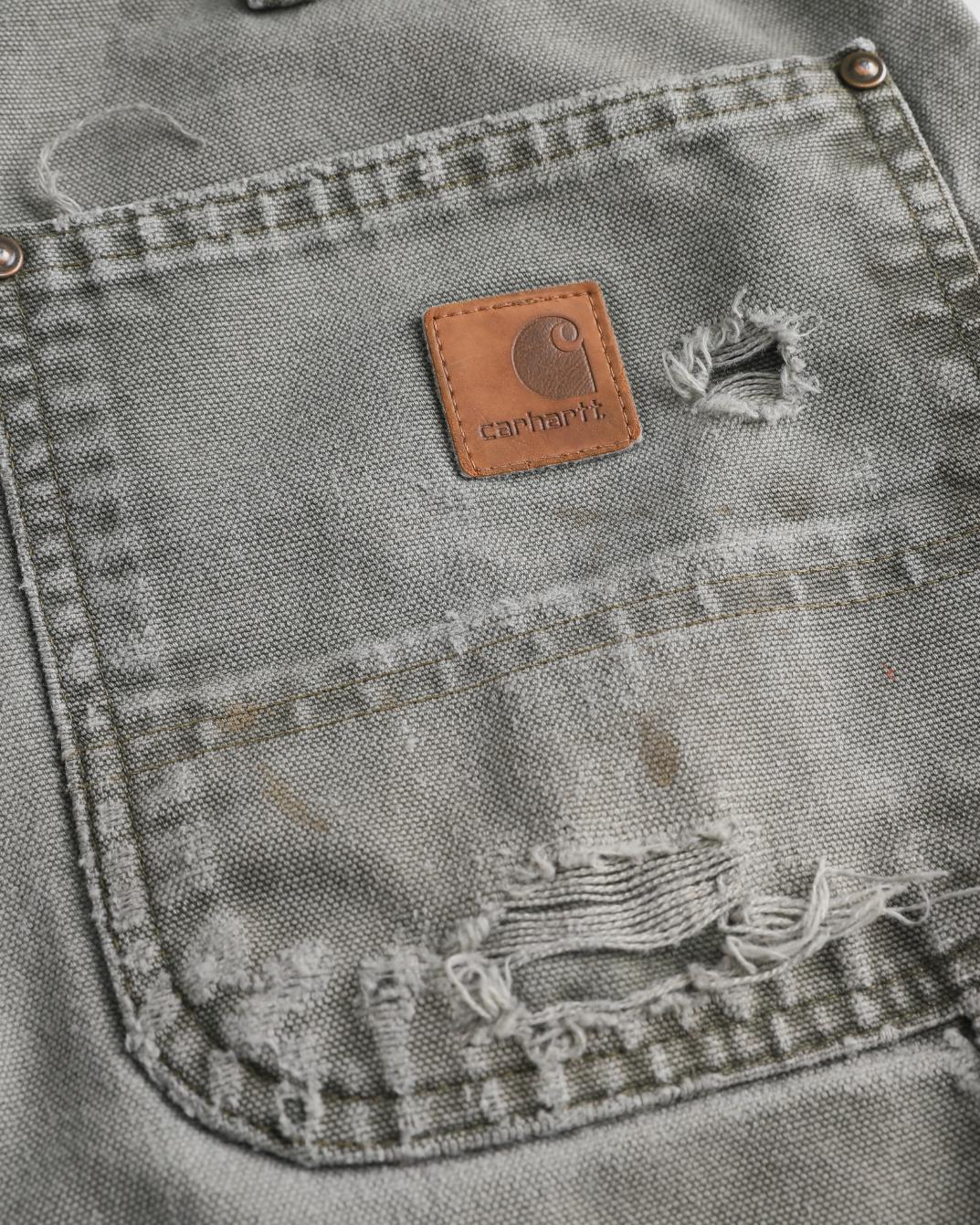 Thrashed Moss Green Carhartt Doubleknees (32")