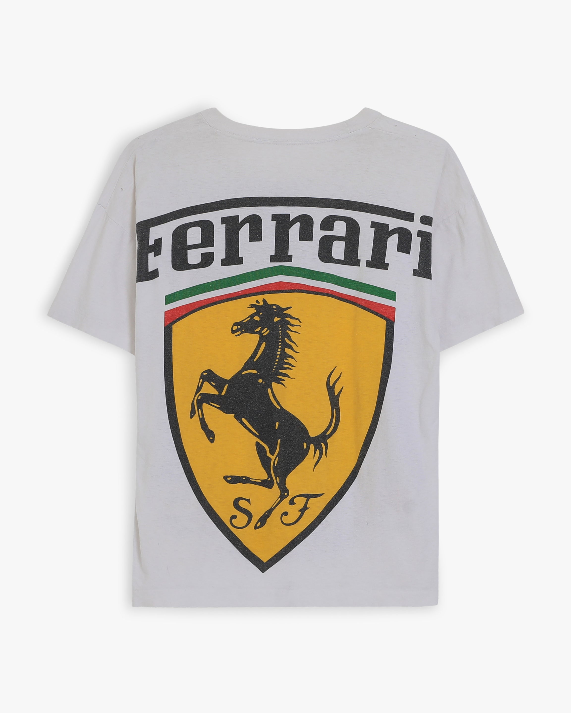 Distressed Ferrari Racing T-Shirt (M)