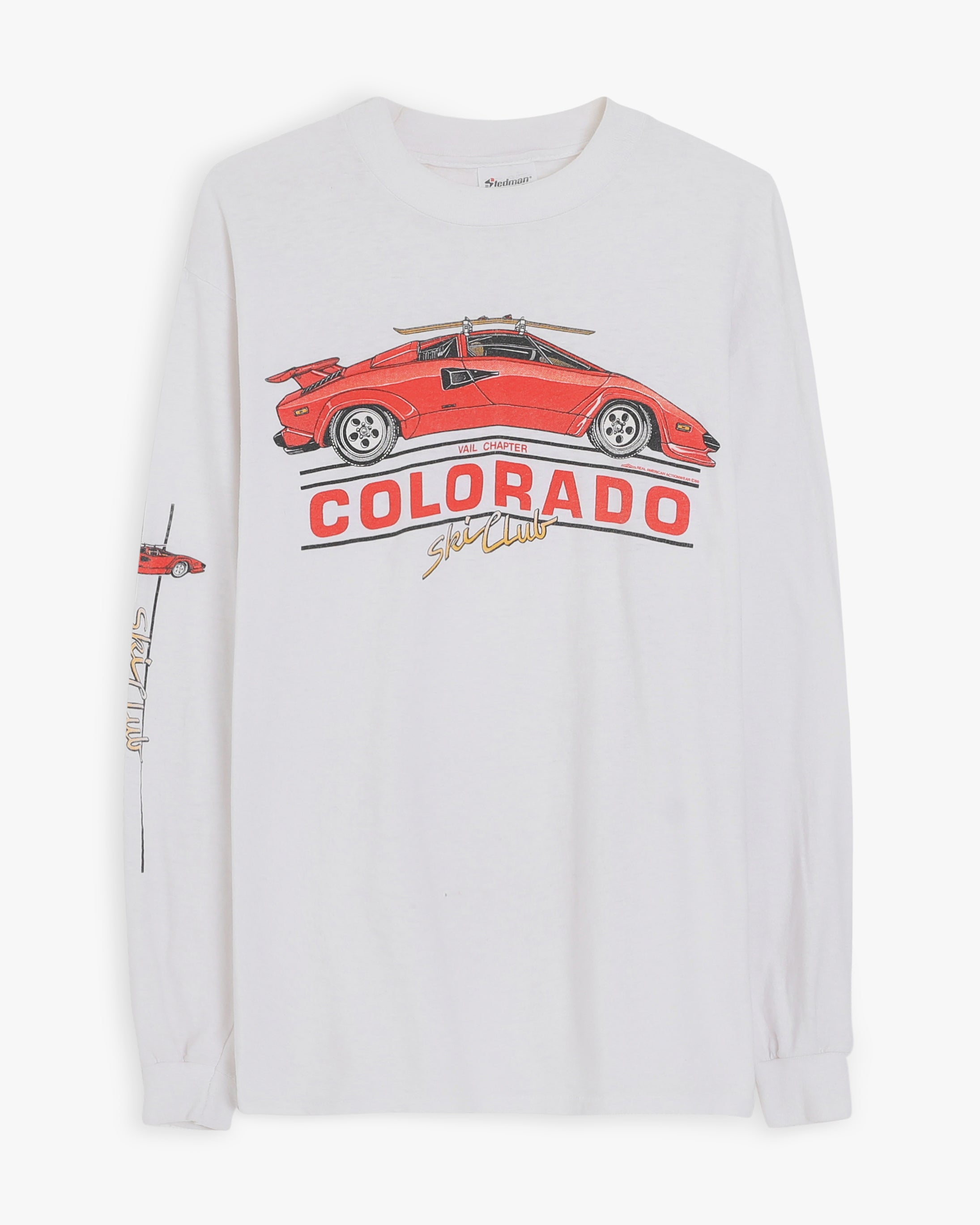 Lamborghini Countach Colorado Ski Club Longsleeve (XL)