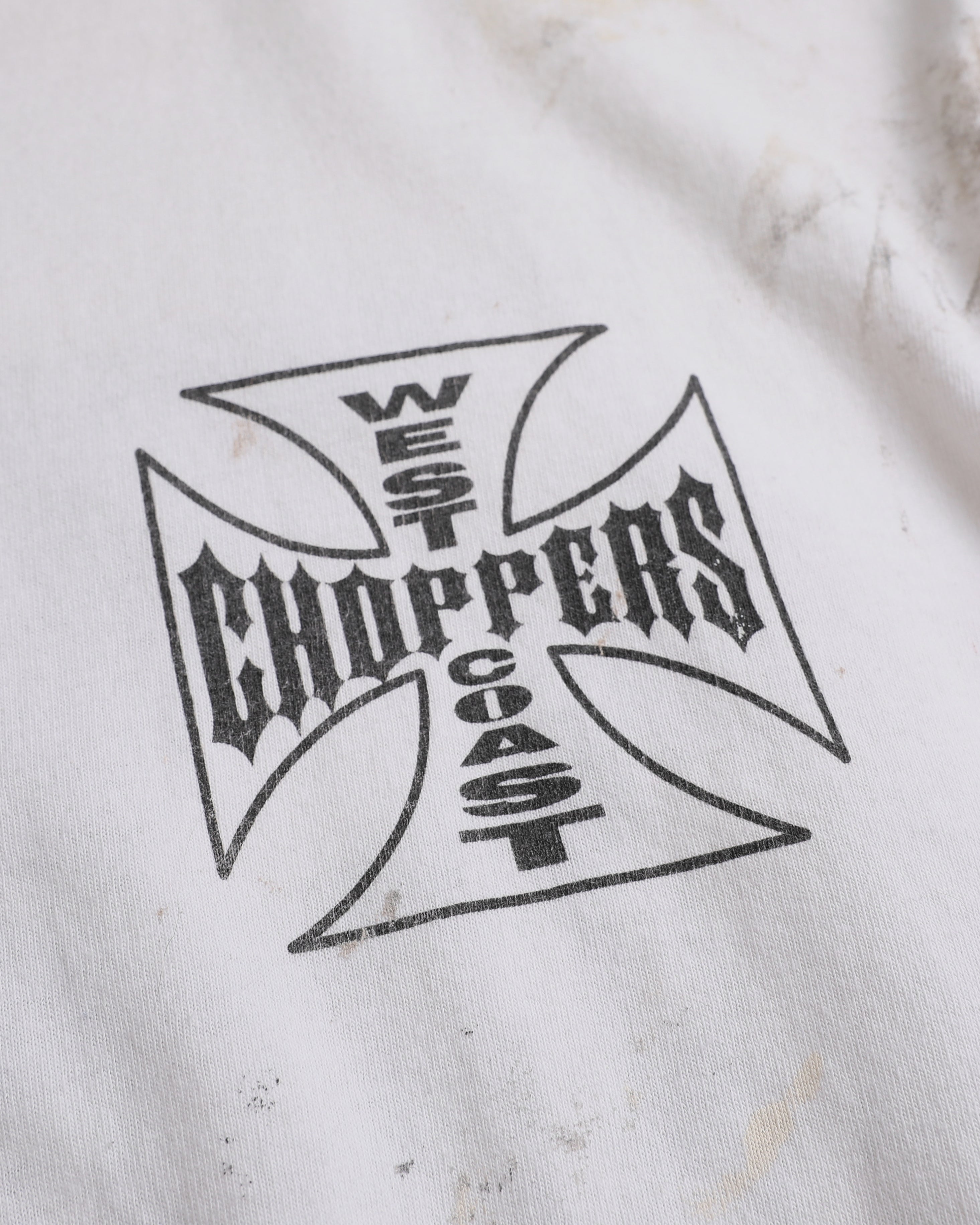 Paint Splattered West Coast Choppers T-Shirt (M/L)