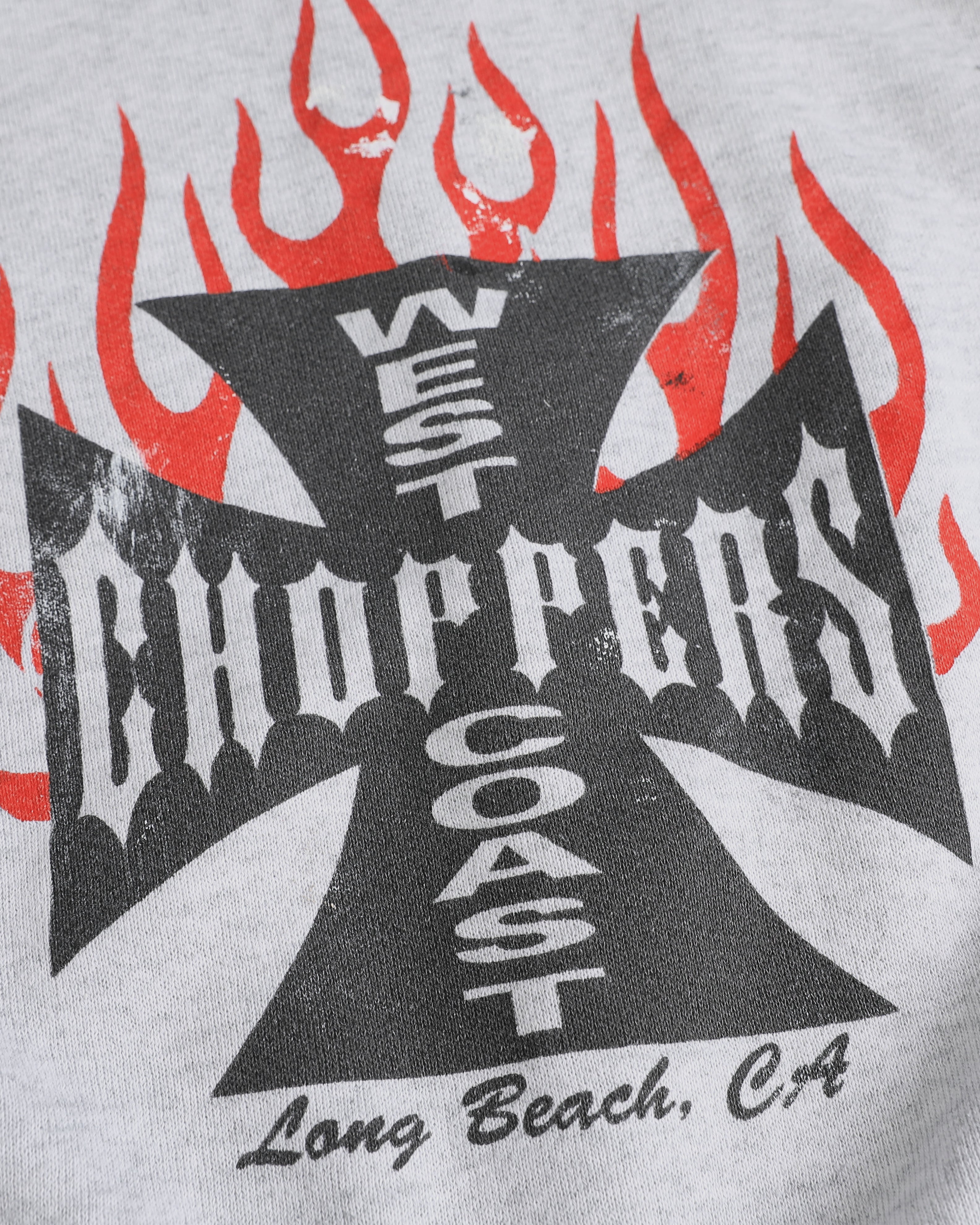 Paint Splattered West Coast Choppers Sweatshirt (L)