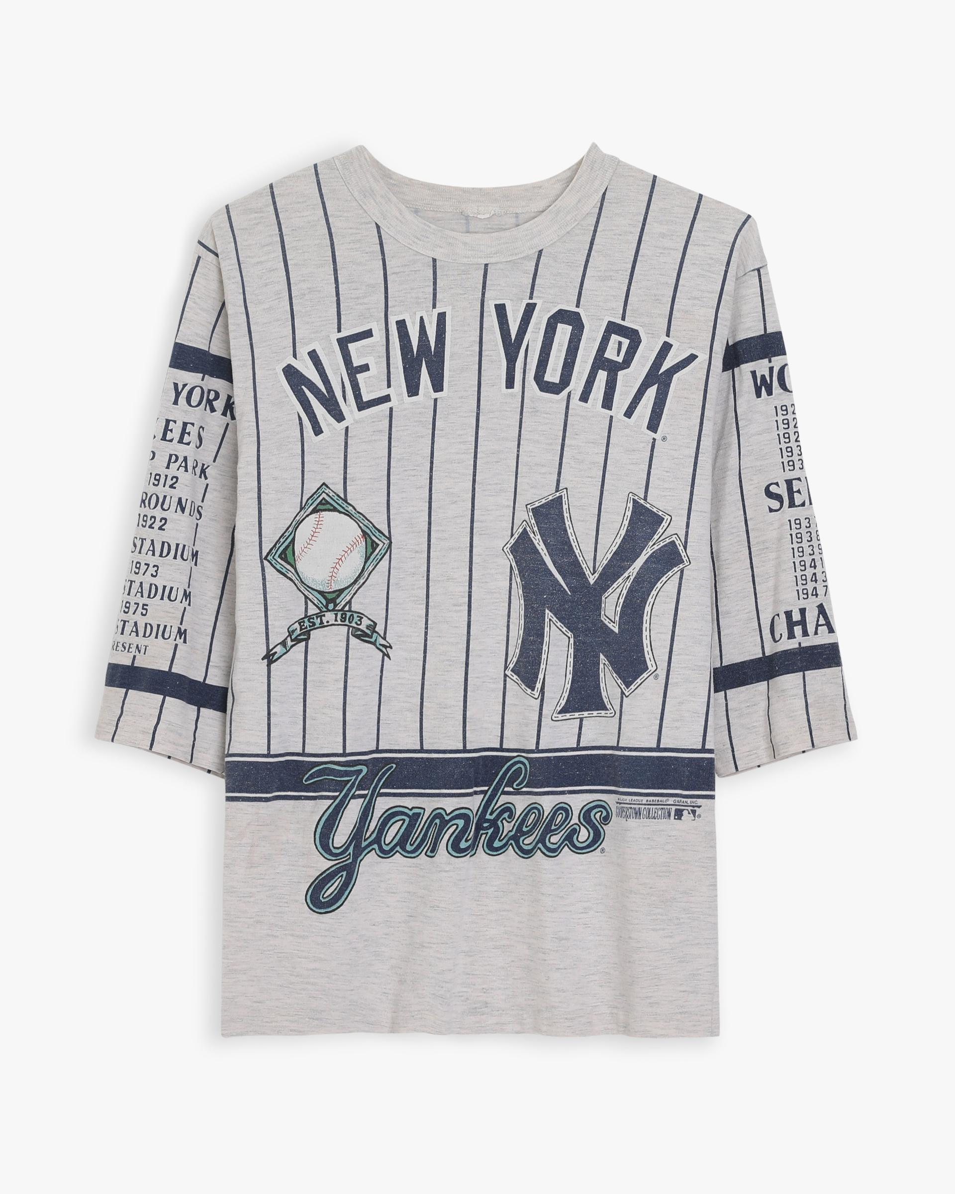 New York Yankees 3/4 Sleeve T-Shirt (XL)