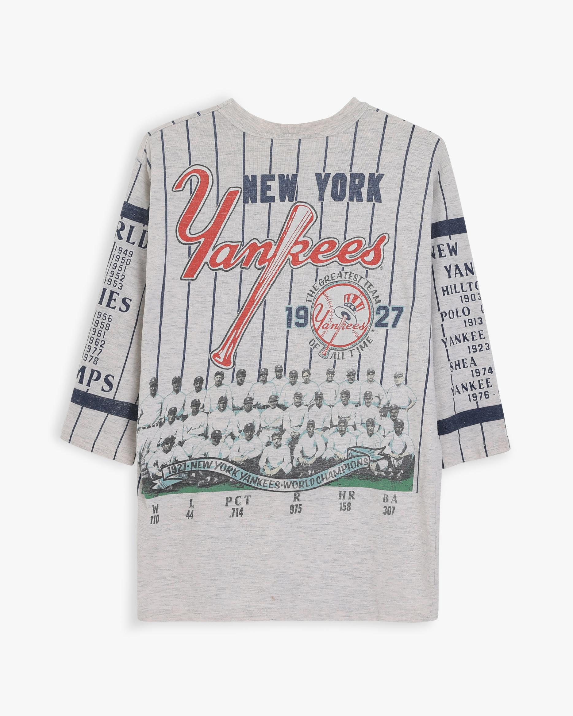 New York Yankees 3/4 Sleeve T-Shirt (XL)